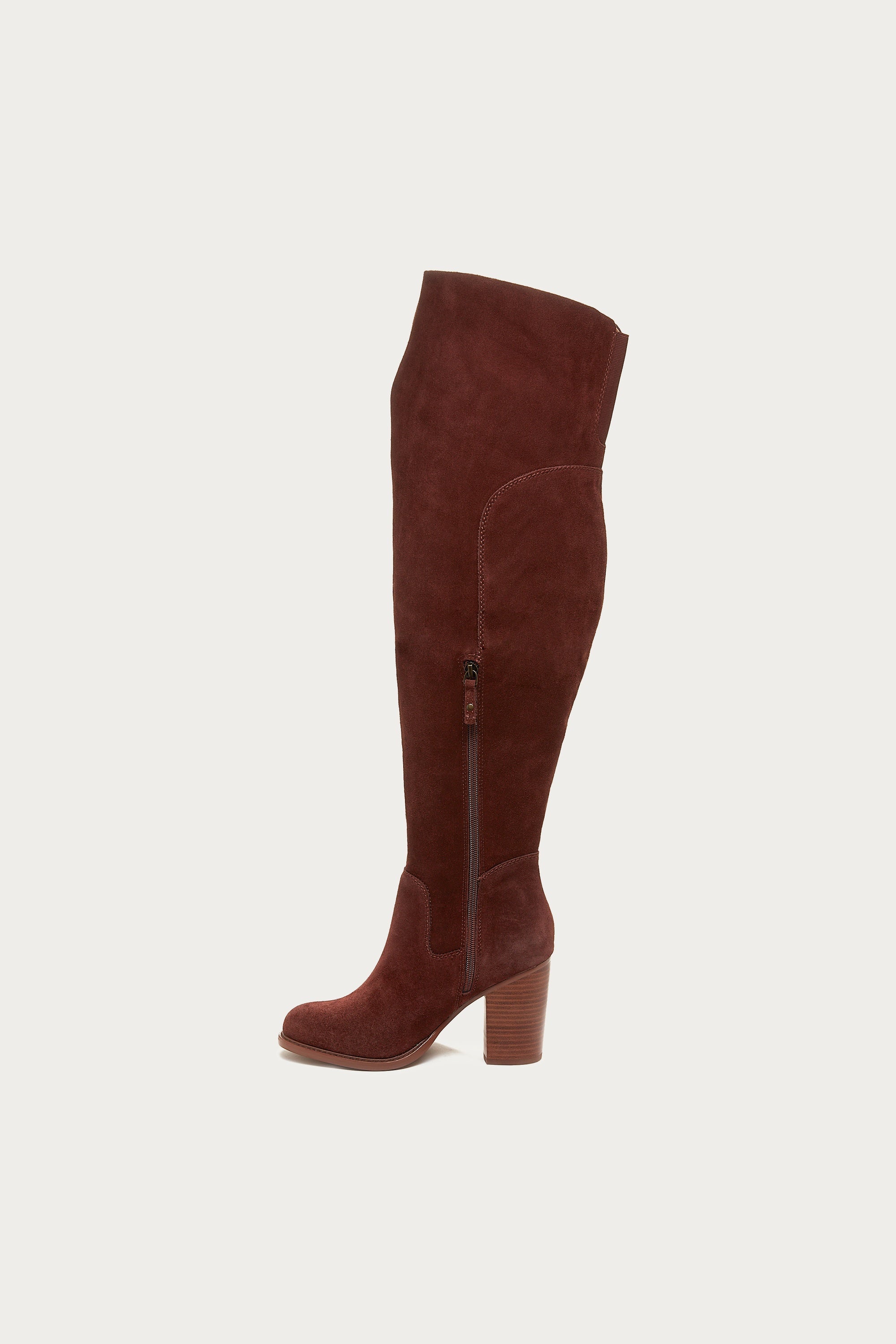 Logan Coffee Wide Calf Boots
