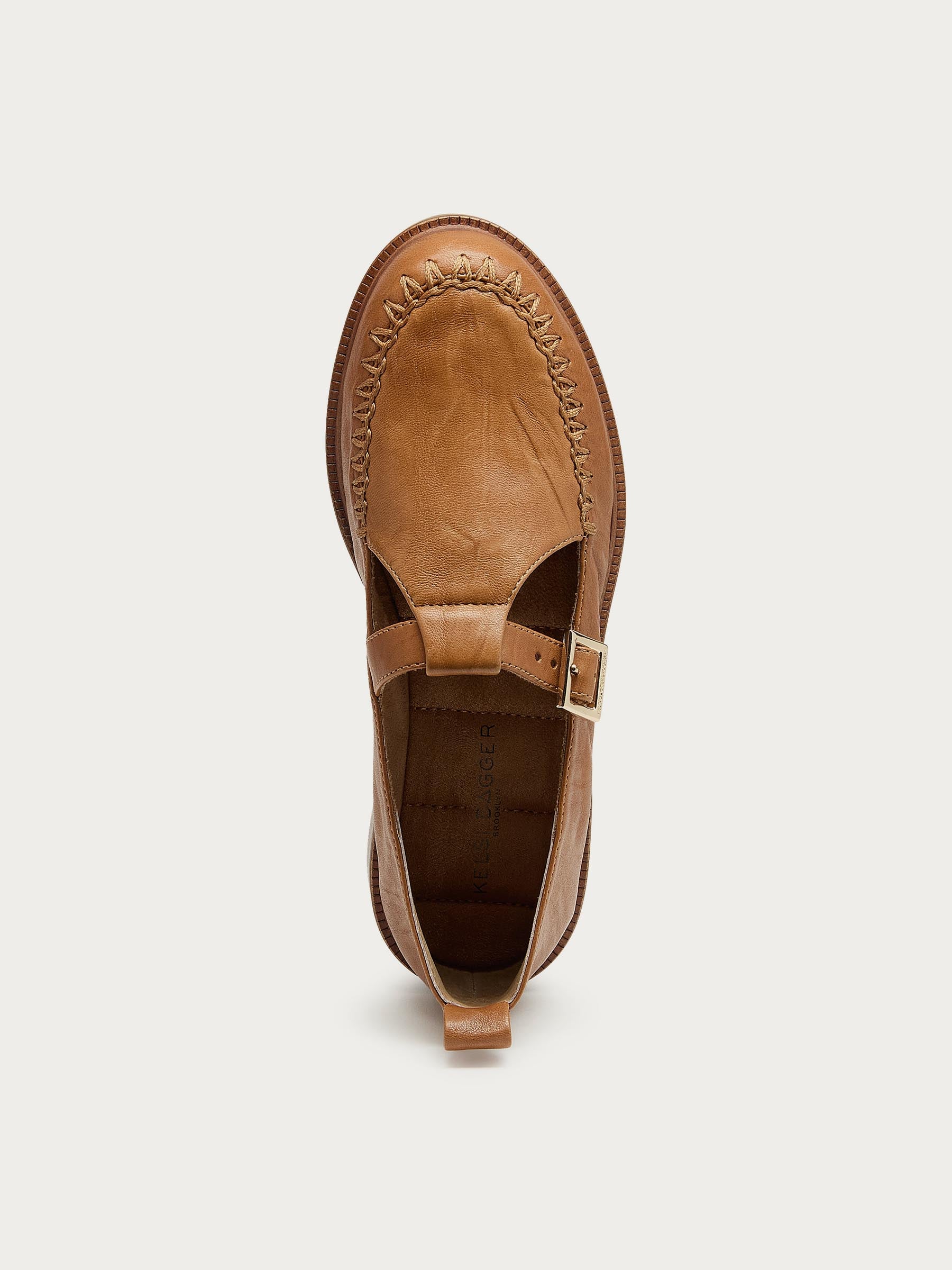 Lou Honey T-Strap Mary Jane Loafers