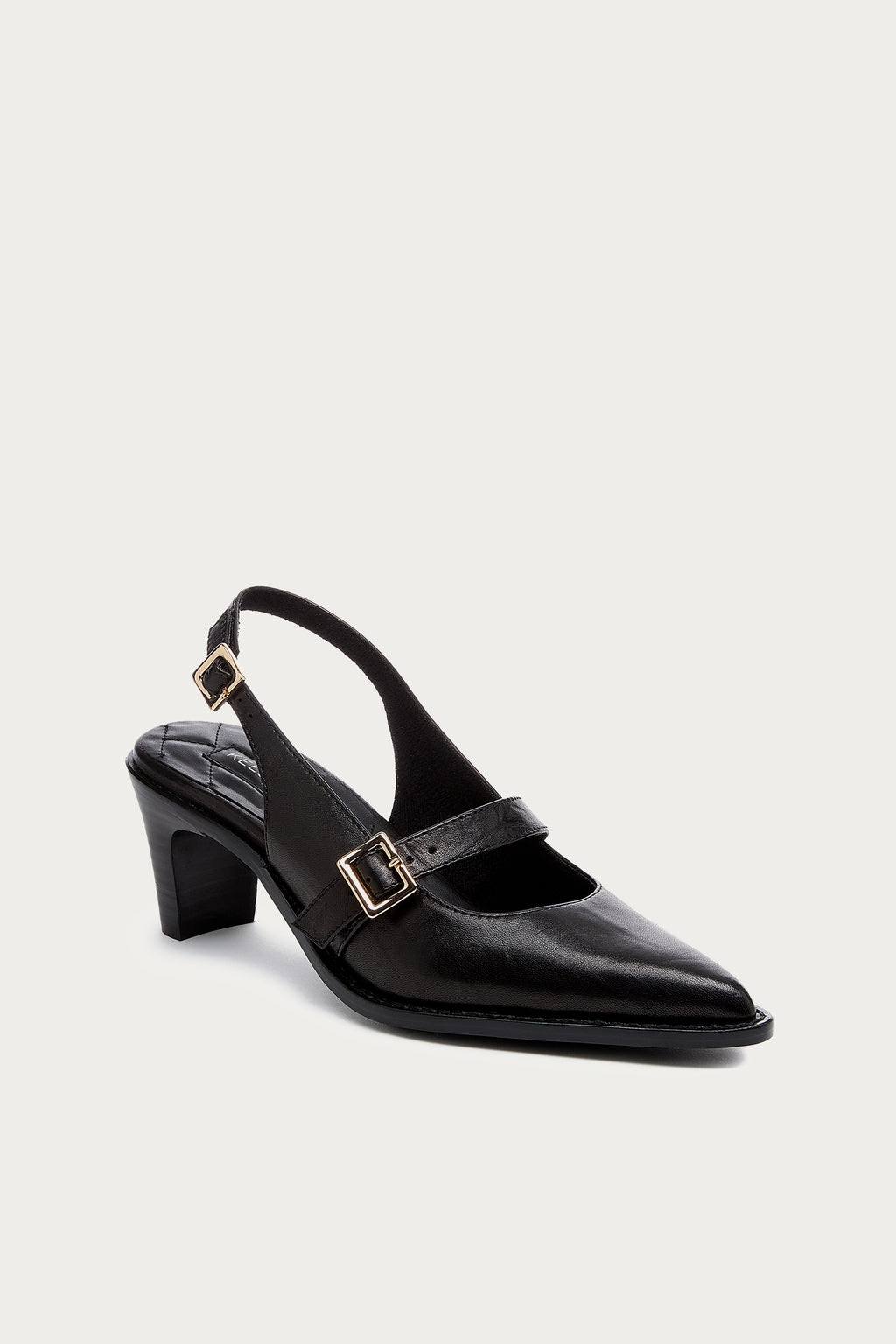 Maeve Black Mary Jane Pump