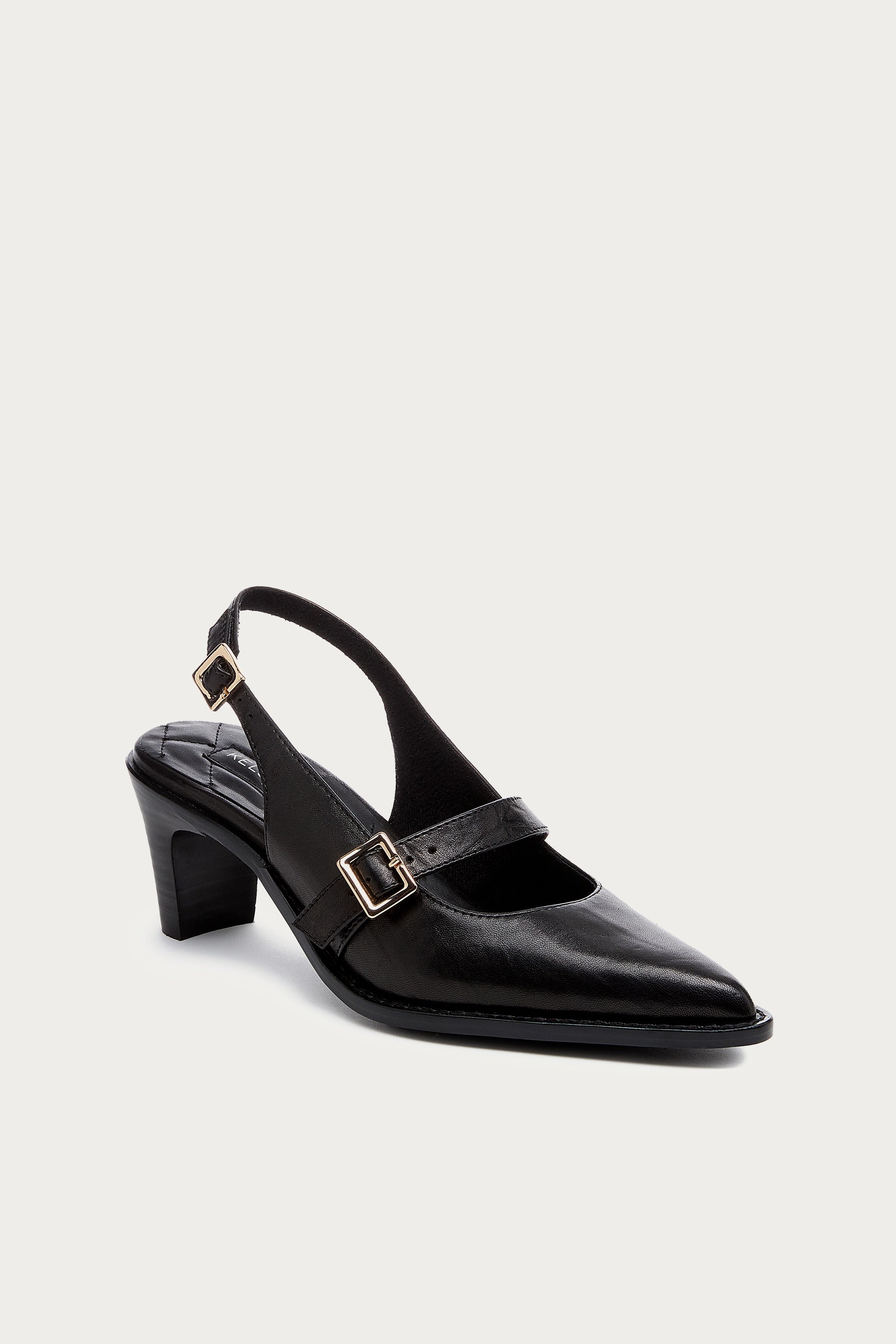 Maeve Black Mary Jane Pump