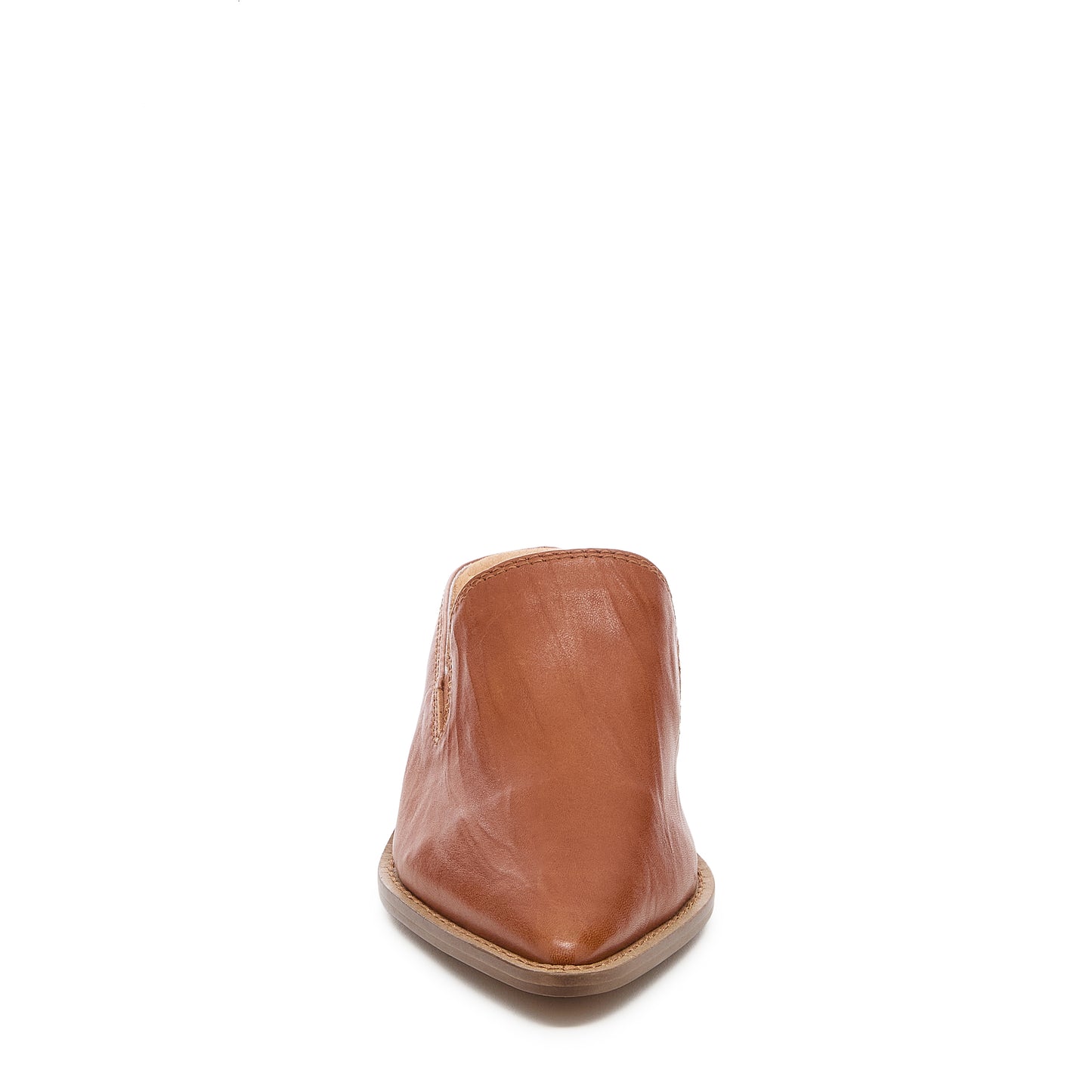 Mason Burnt Cognac Pointed Toe Mules