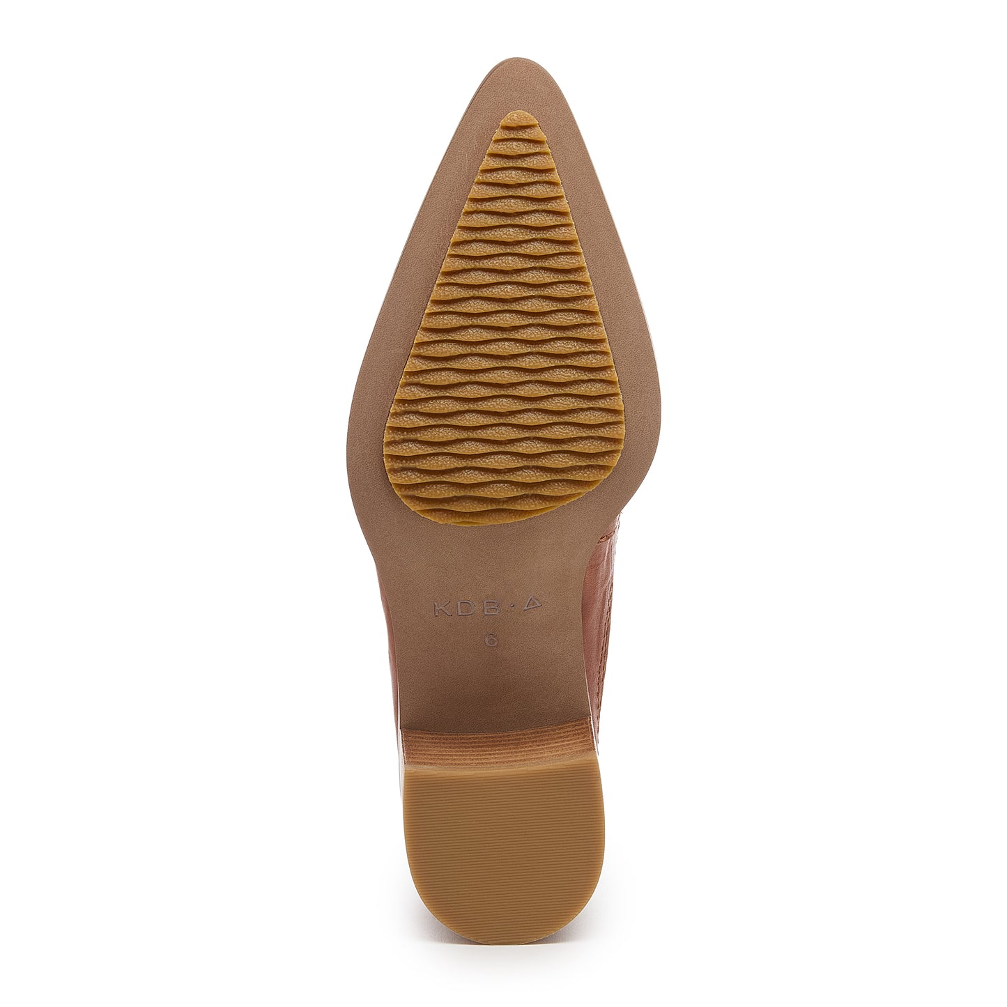 Mason Burnt Cognac Pointed Toe Mules