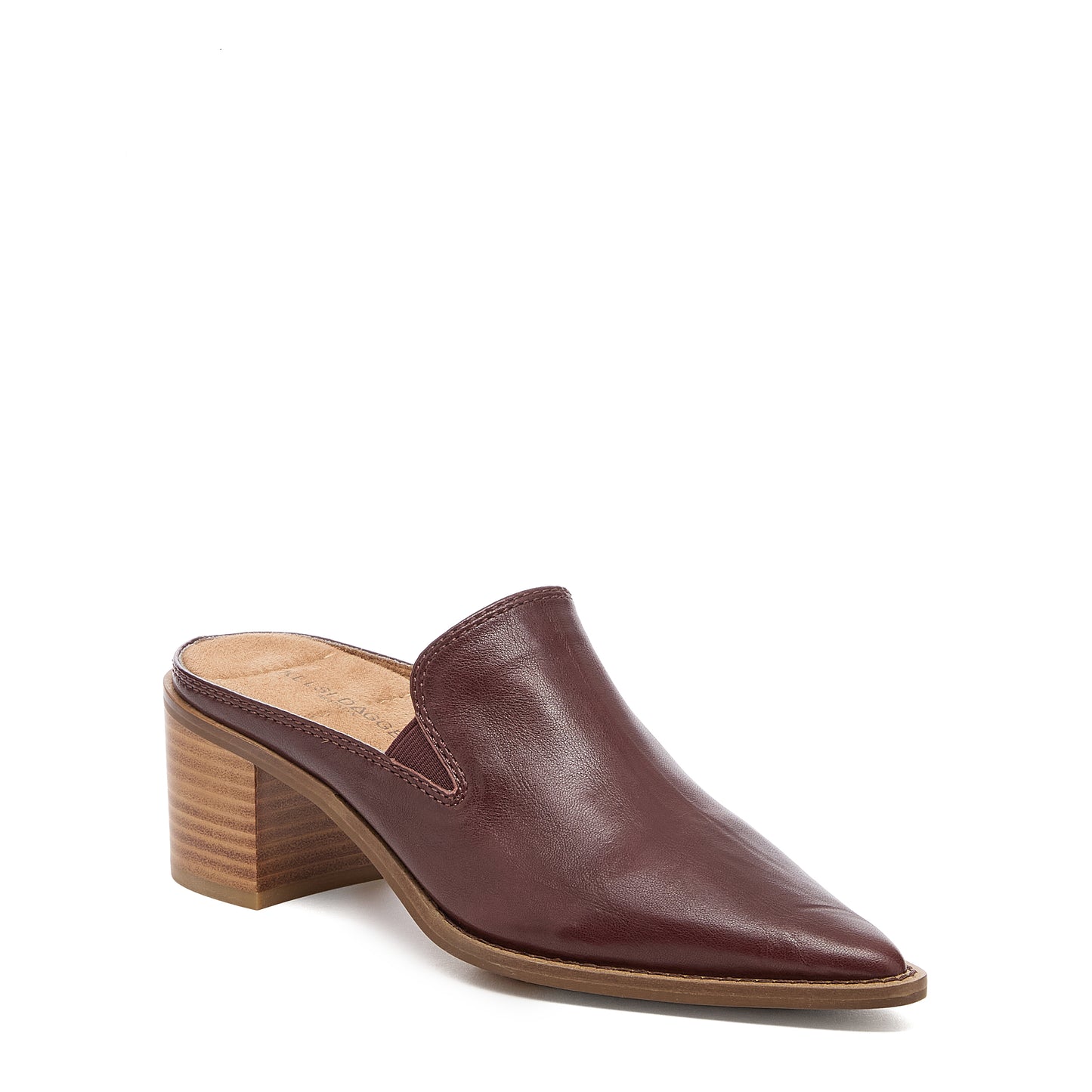 Mason Warm Brown Pointed Toe Mules