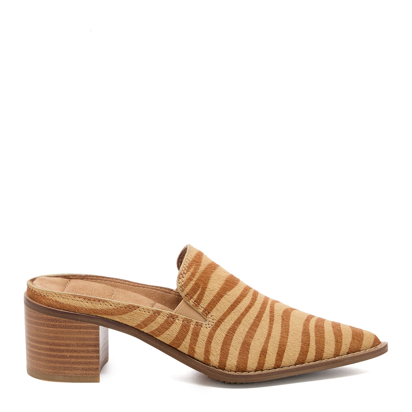 Mason Zebra Pointed Mules