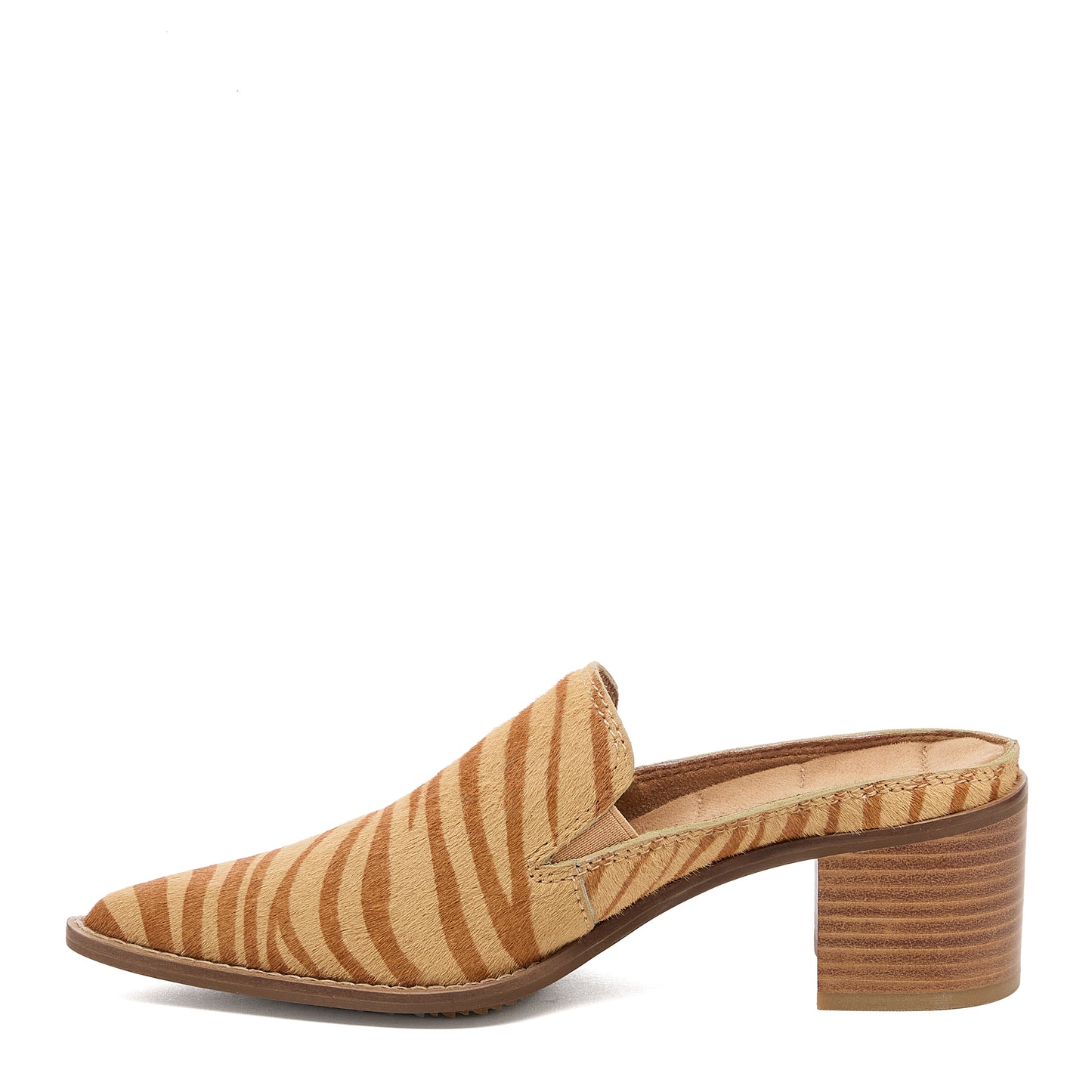Mason Zebra Pointed Mules