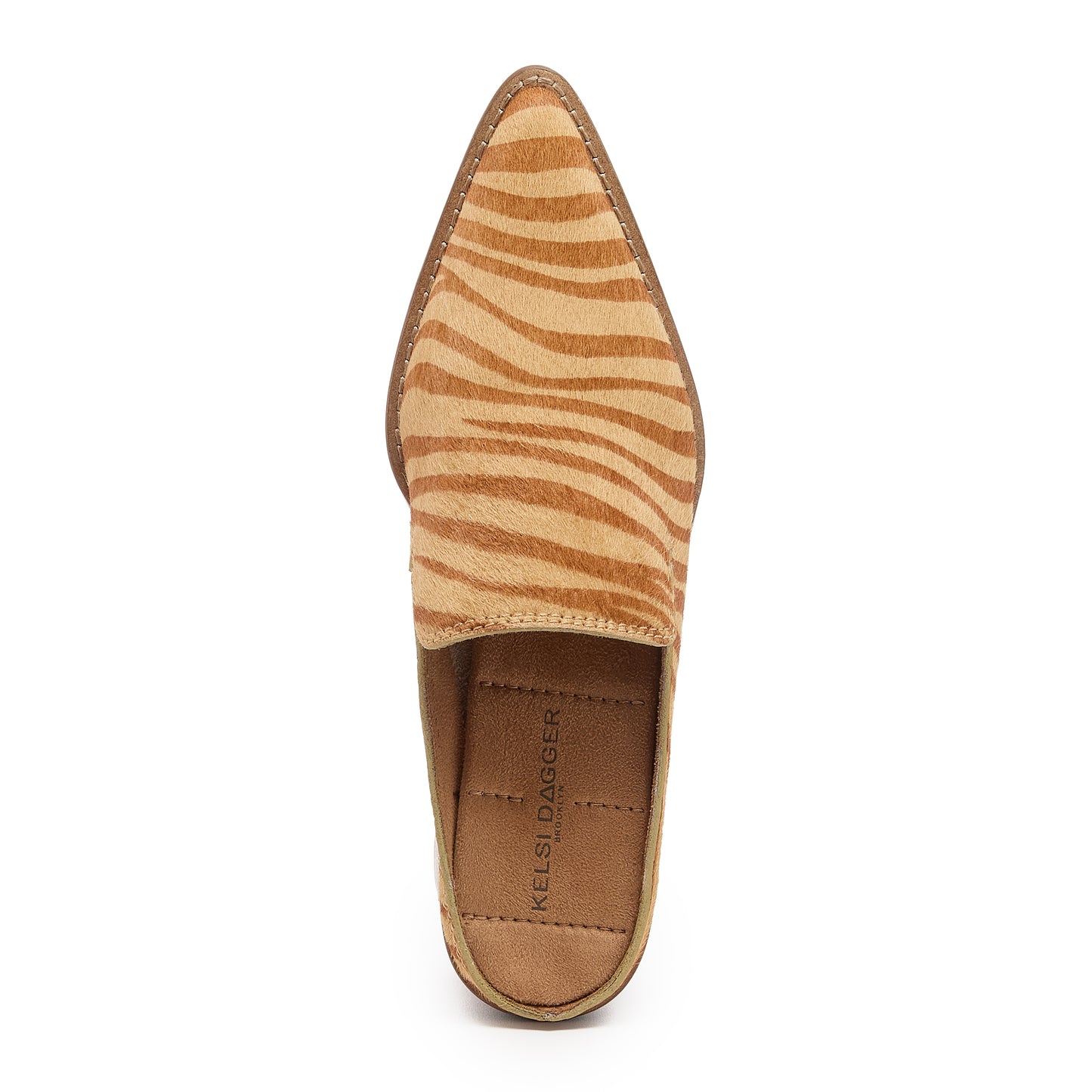 Mason Zebra Pointed Mules