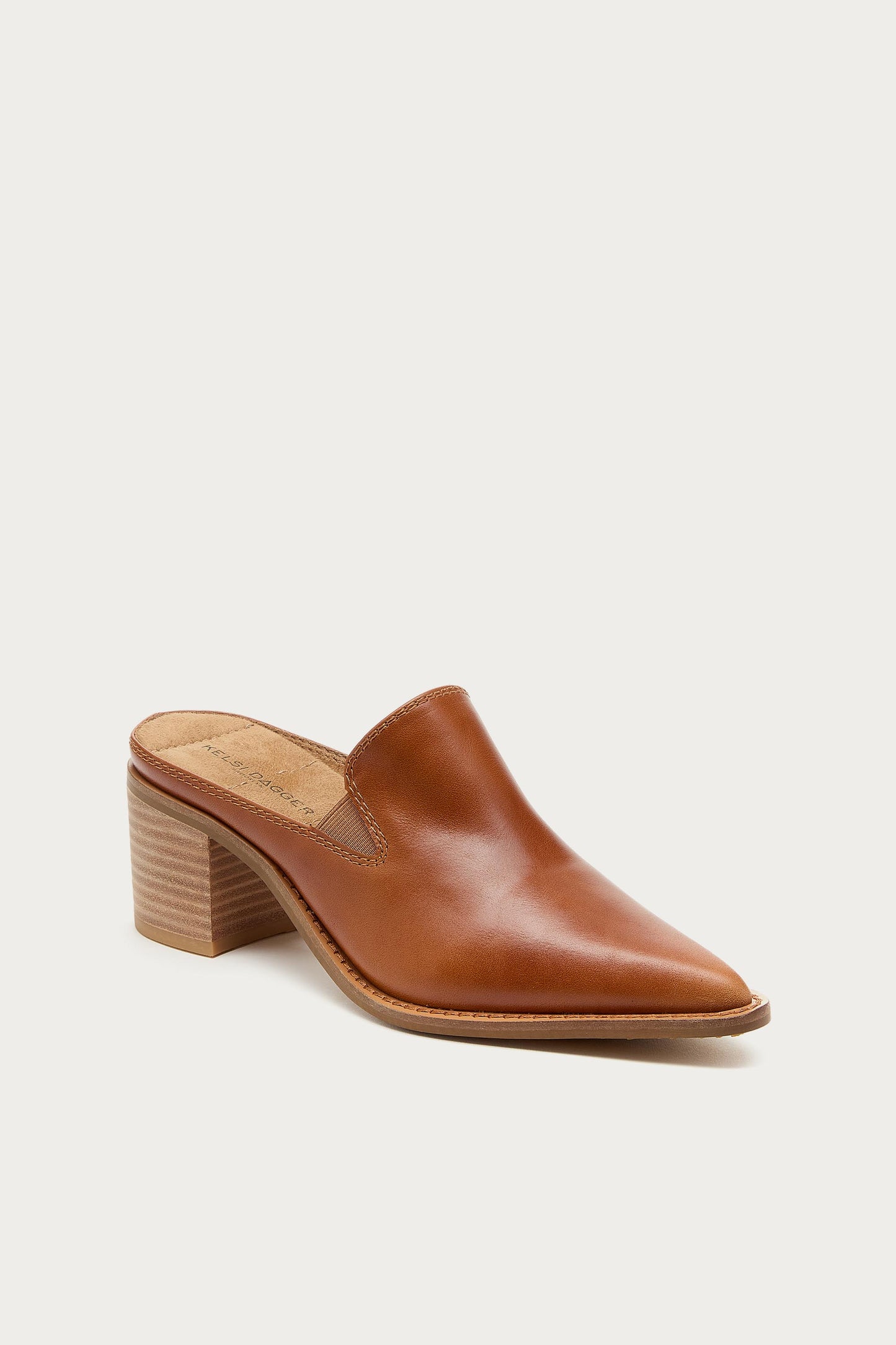 Mason Caramel Pointed Toe Mules