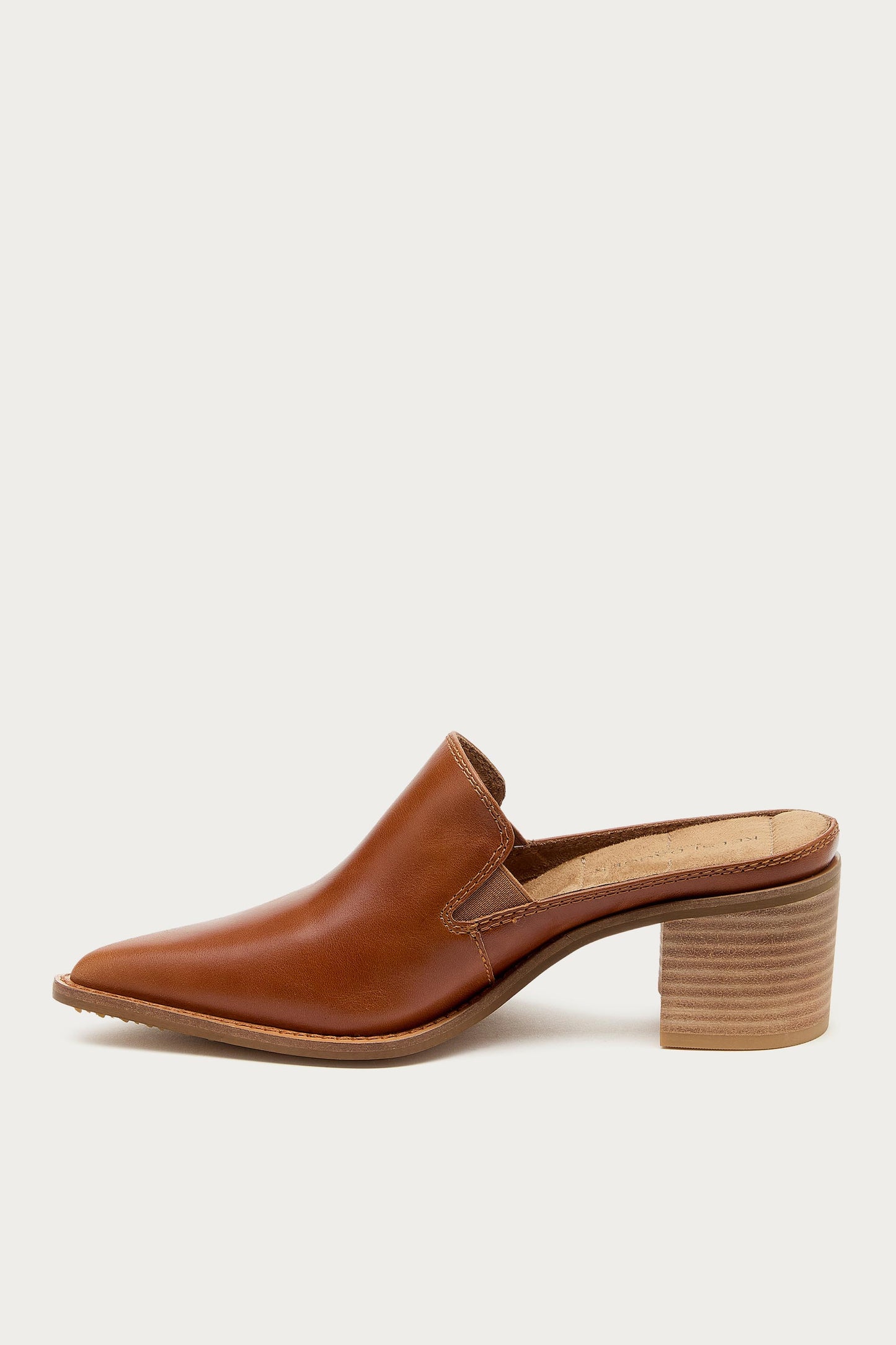 Mason Caramel Pointed Toe Mules