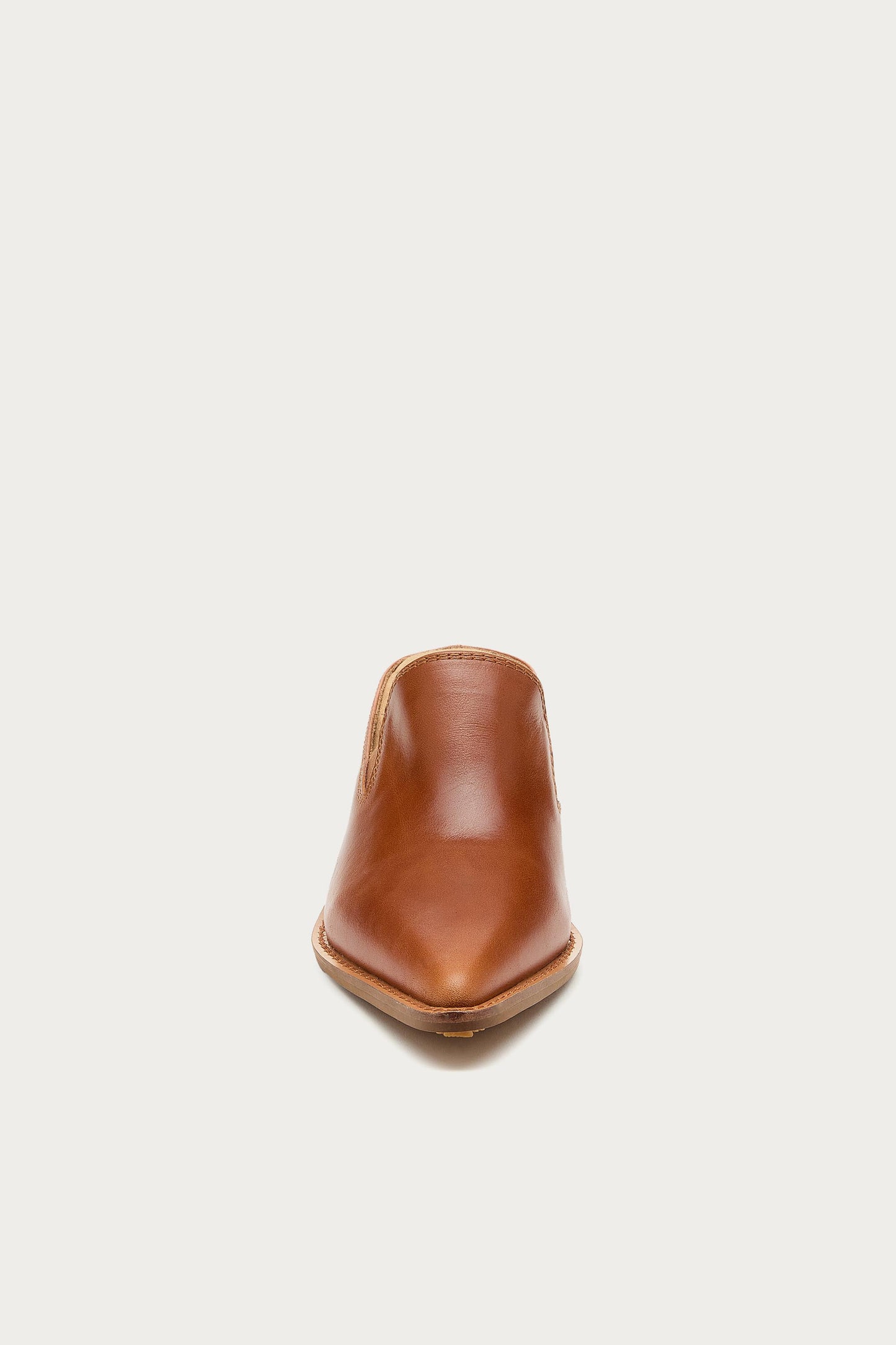 Mason Caramel Pointed Toe Mules