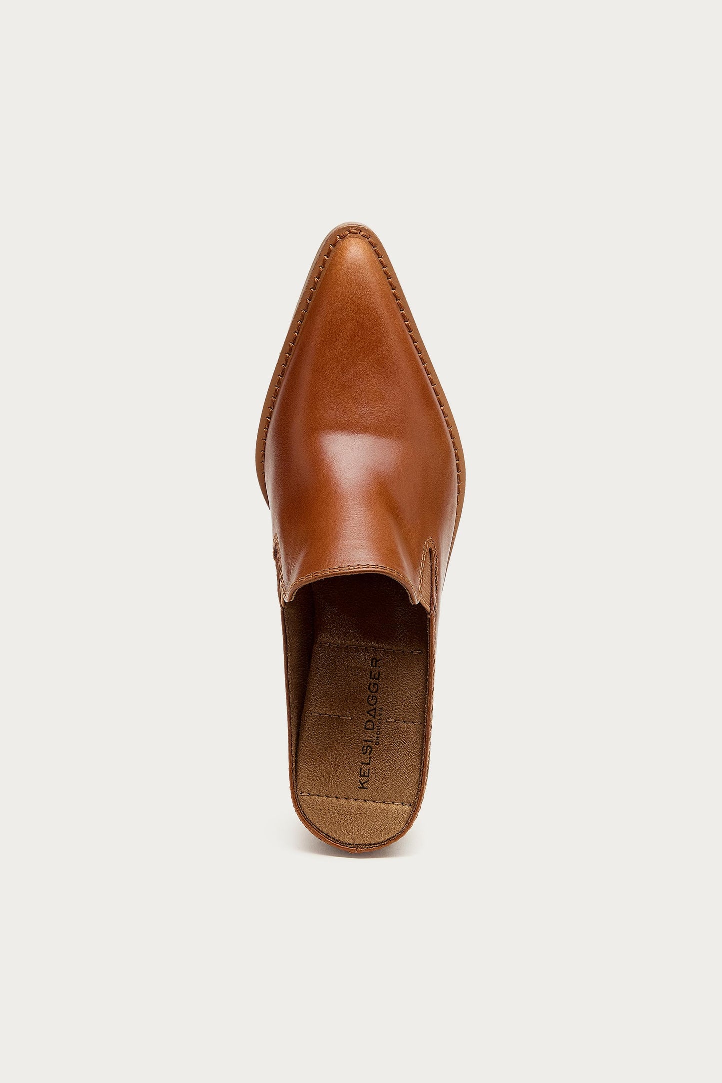 Mason Caramel Pointed Toe Mules