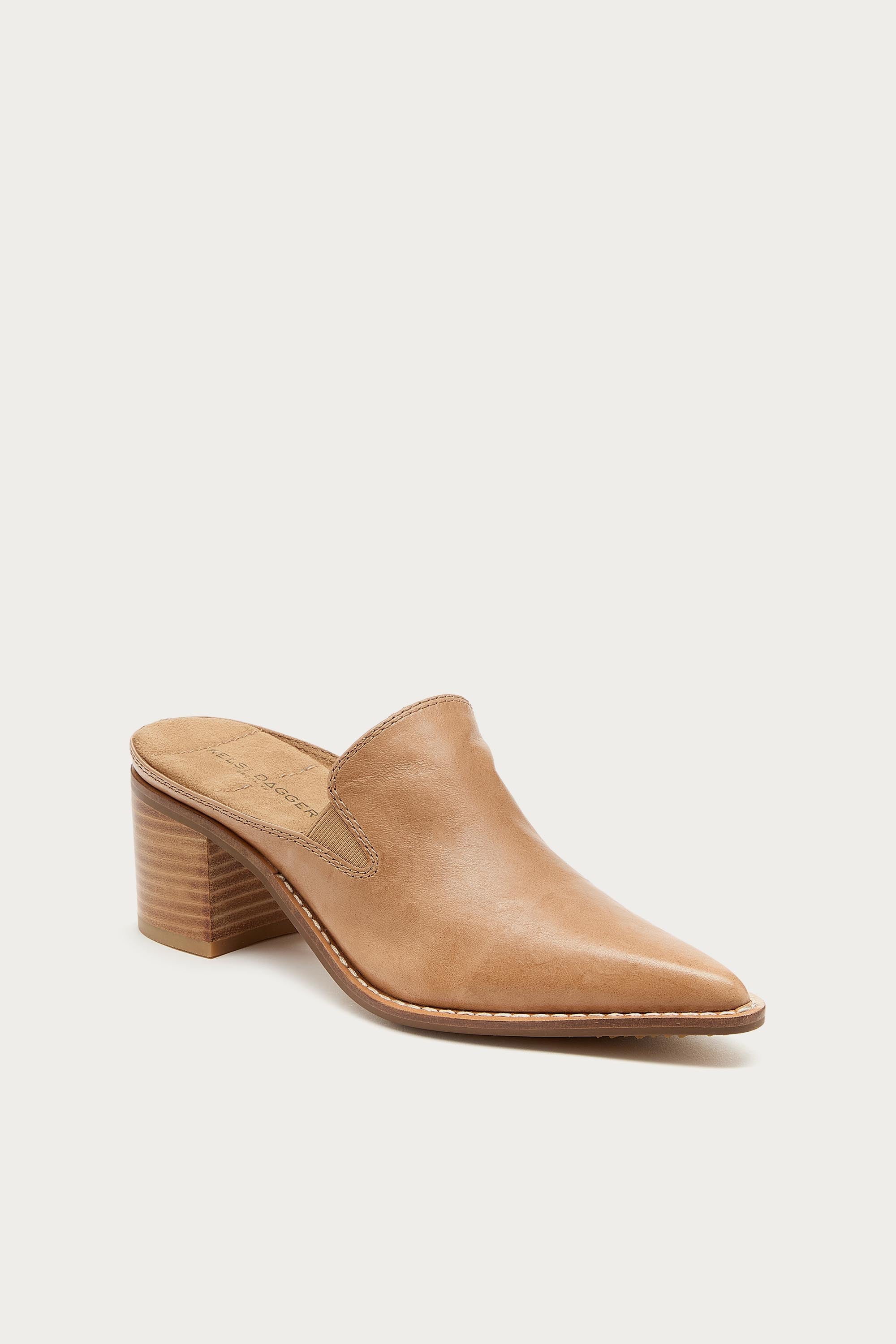 Mason Bison Pointed Toe Mules