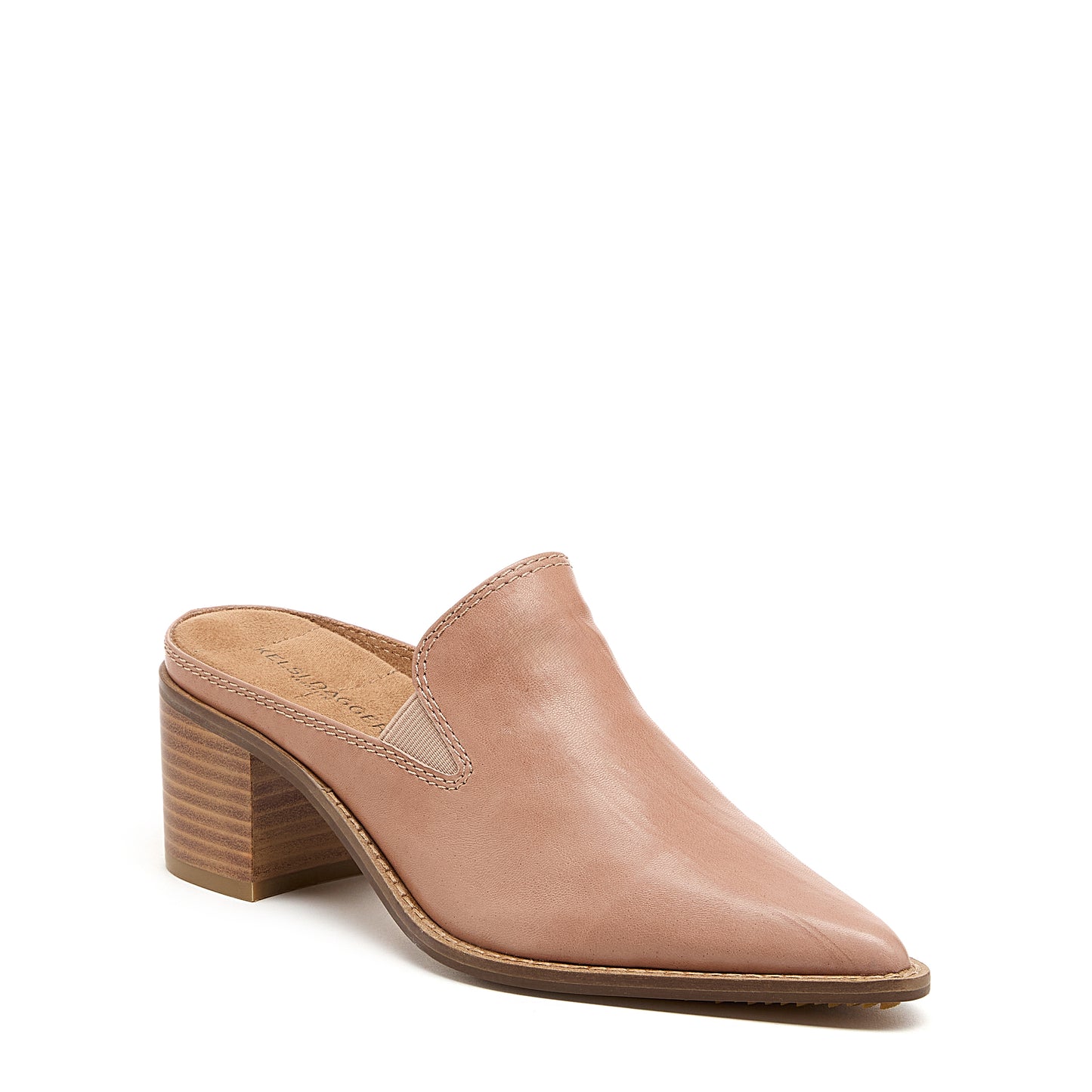 Mason Pale Pink Pointed Toe Mules