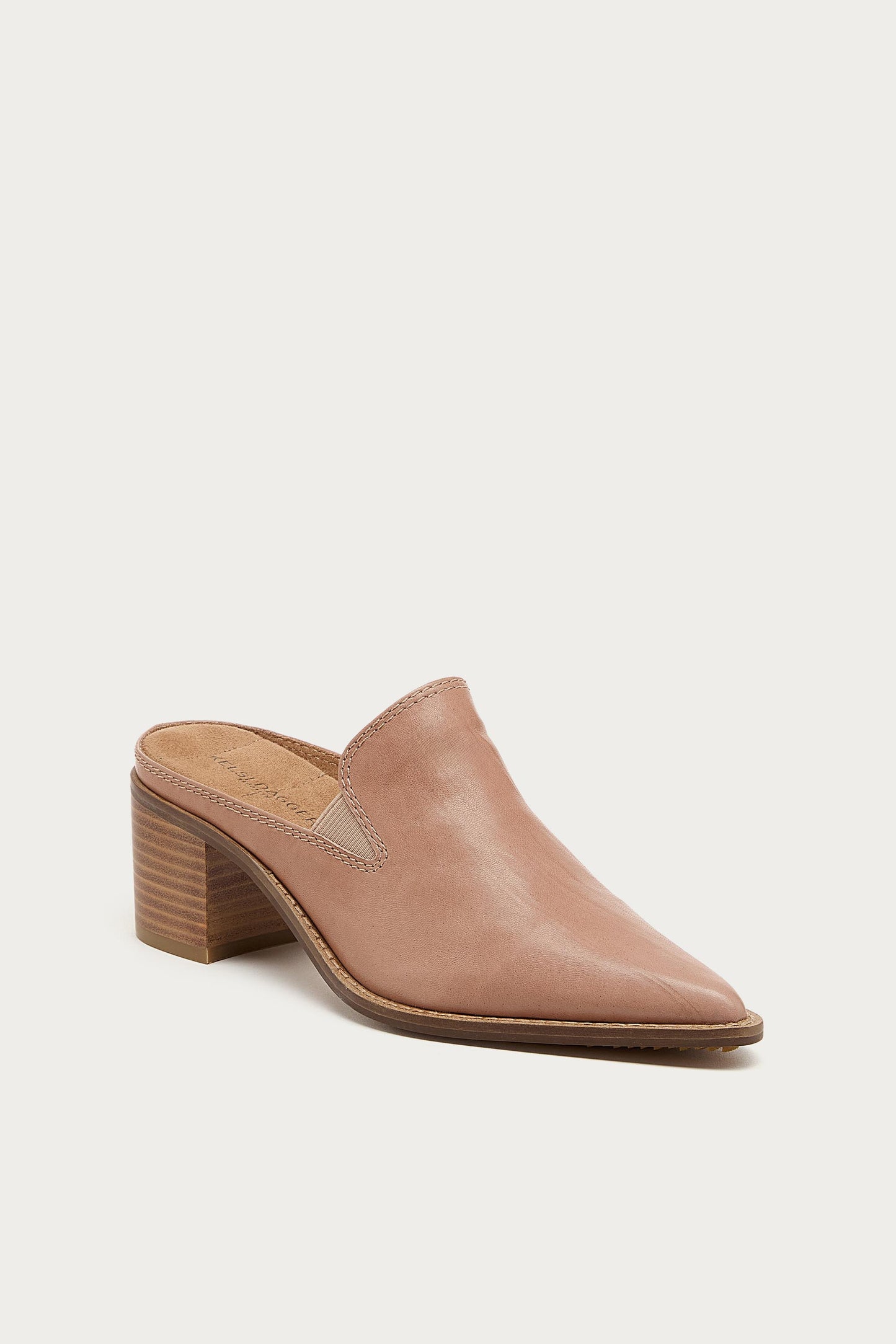 Mason Pale Pink Pointed Toe Mules