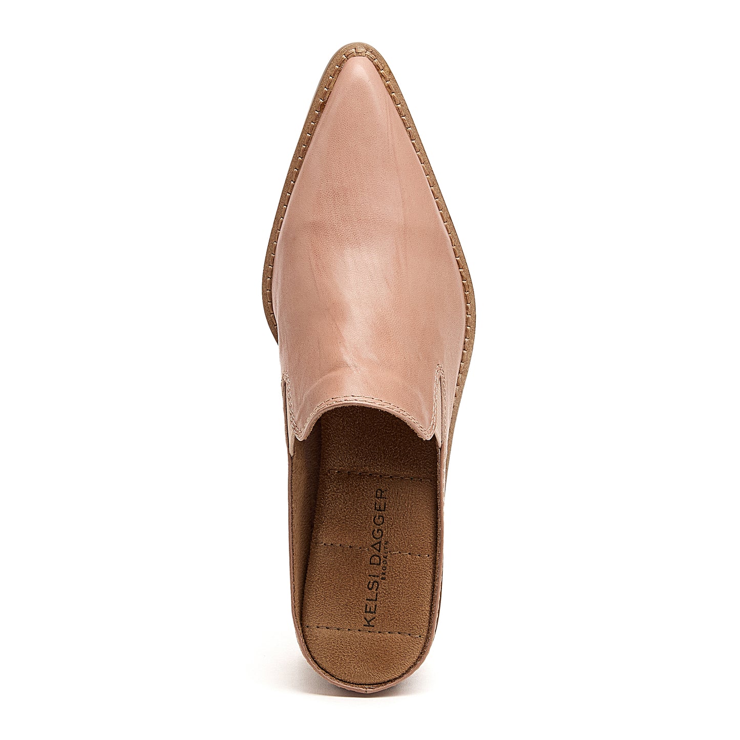 Mason Pale Pink Pointed Toe Mules