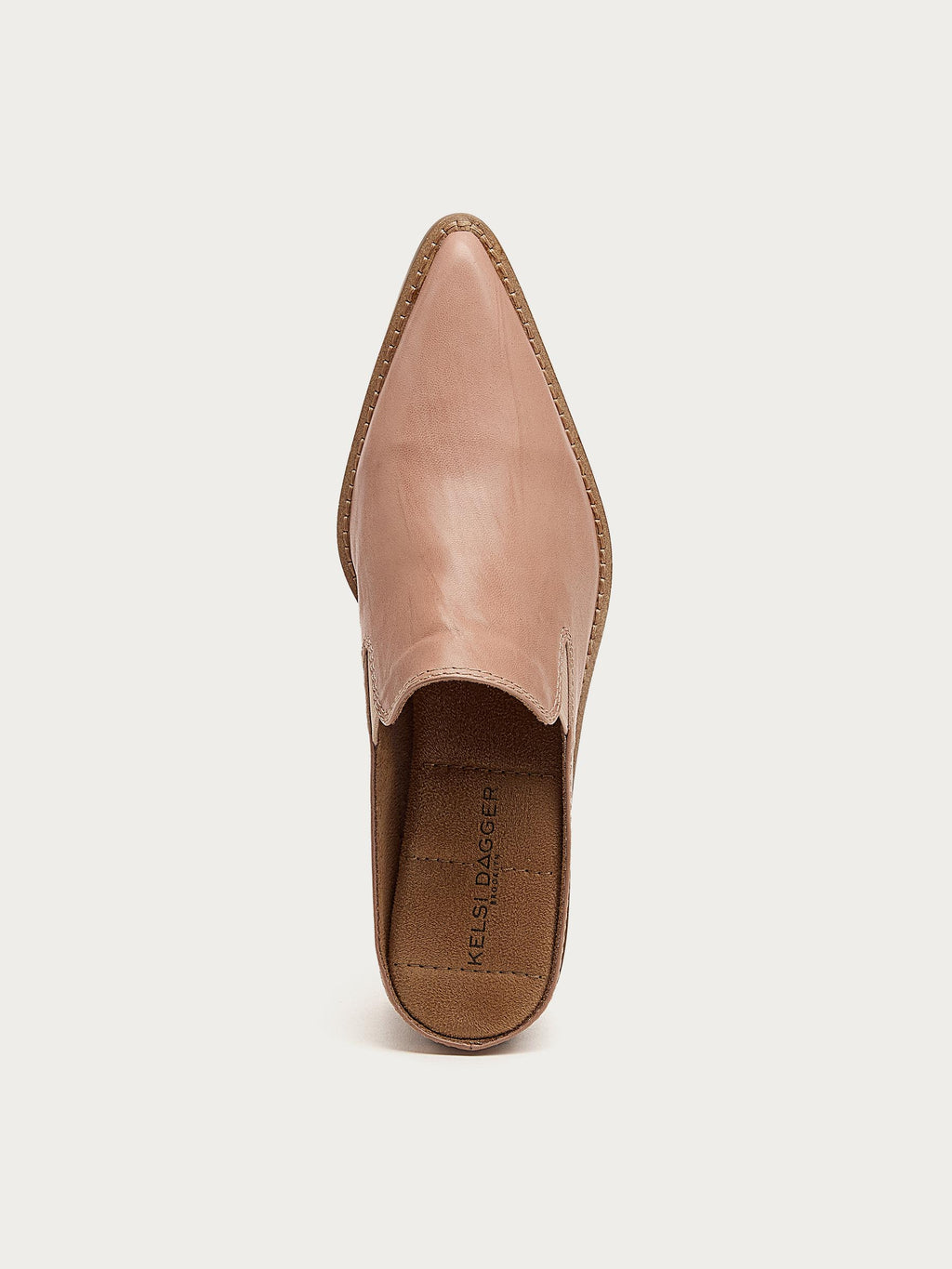 Mason Pale Pink Pointed Toe Mules