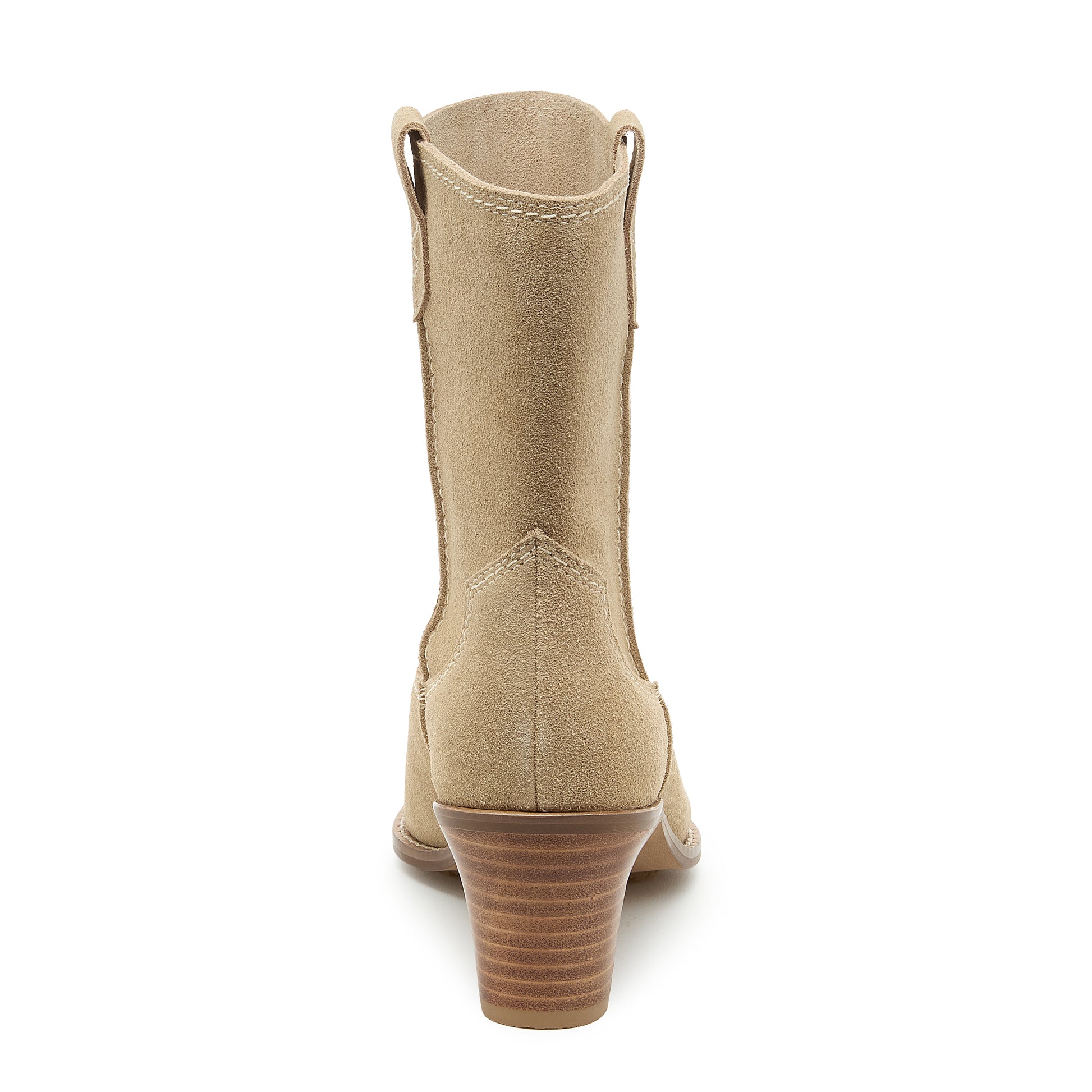 Kelsi Dagger Women's Matty Oatmeal Cow Suede Ankle Boots