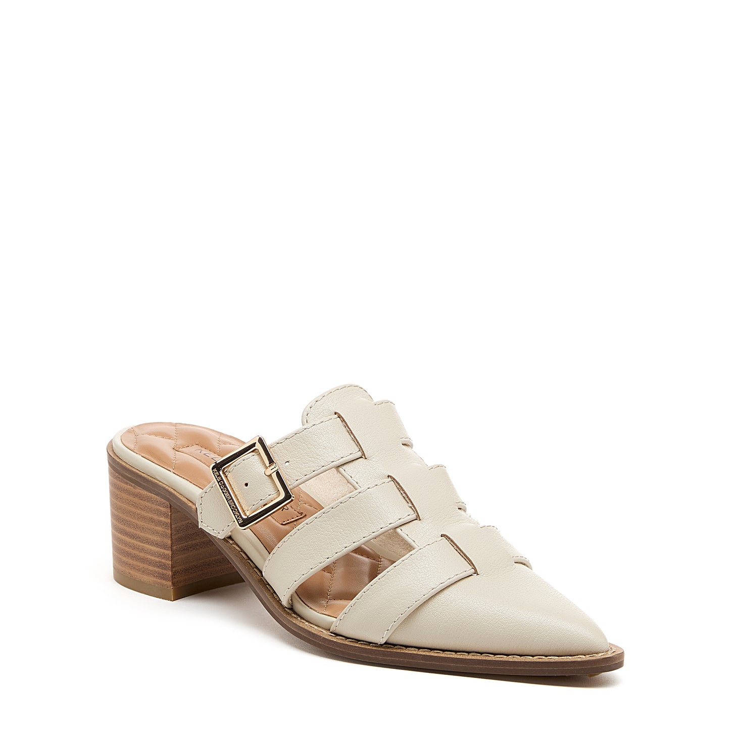 Mitchie Salt Leather Heels