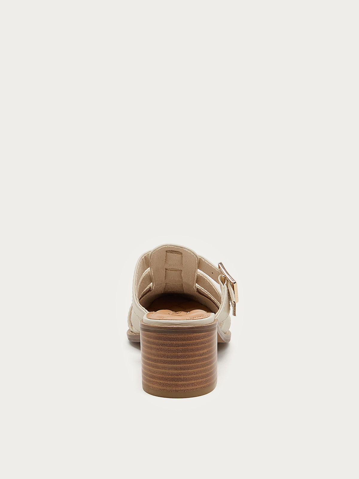 Mitchie Salt Leather Heels