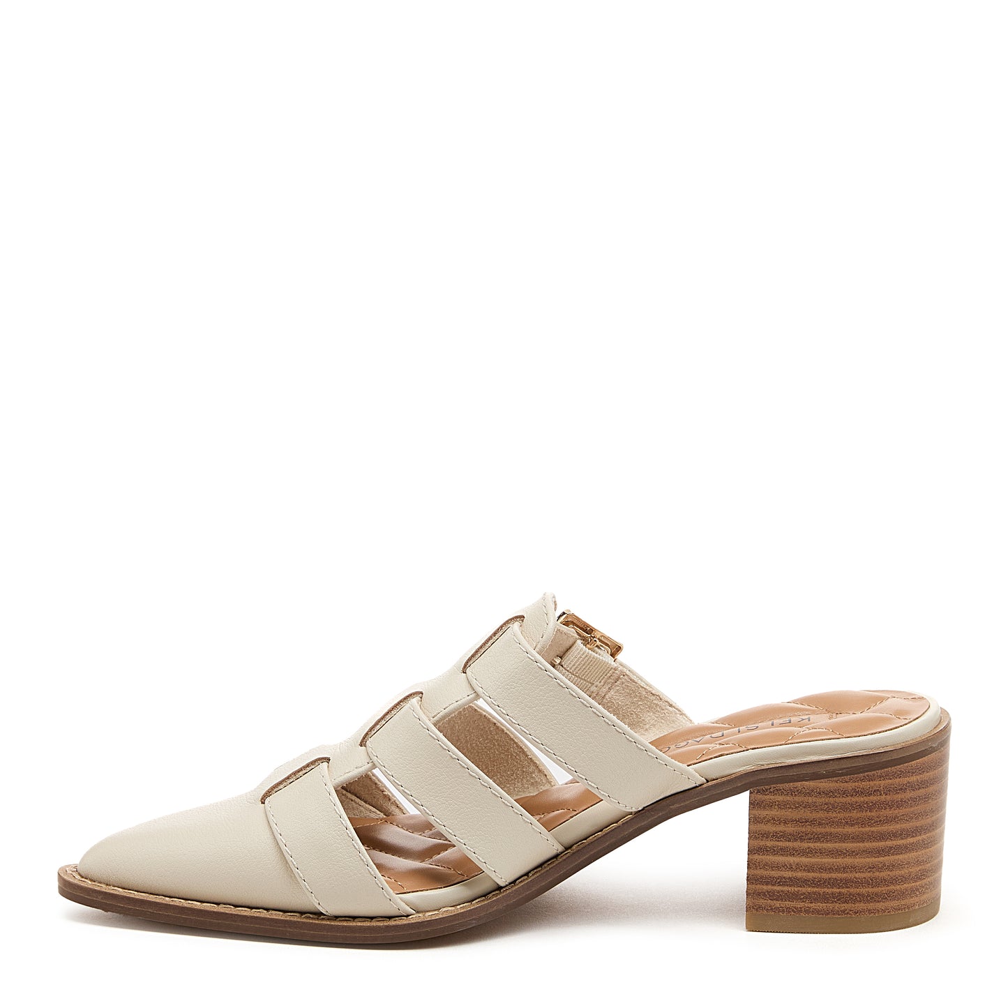 Mitchie Salt Leather Heels