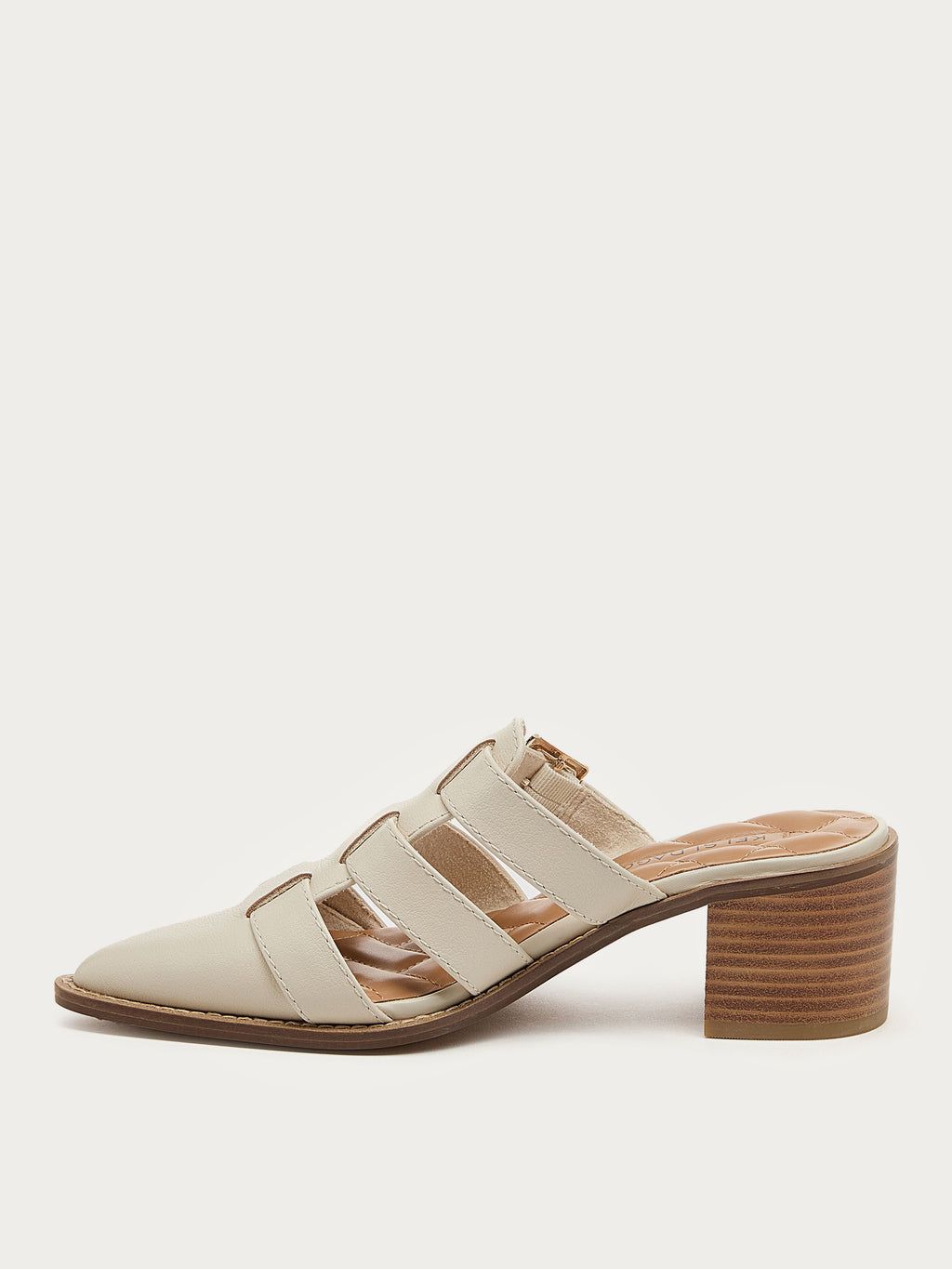 Mitchie Salt Leather Heels
