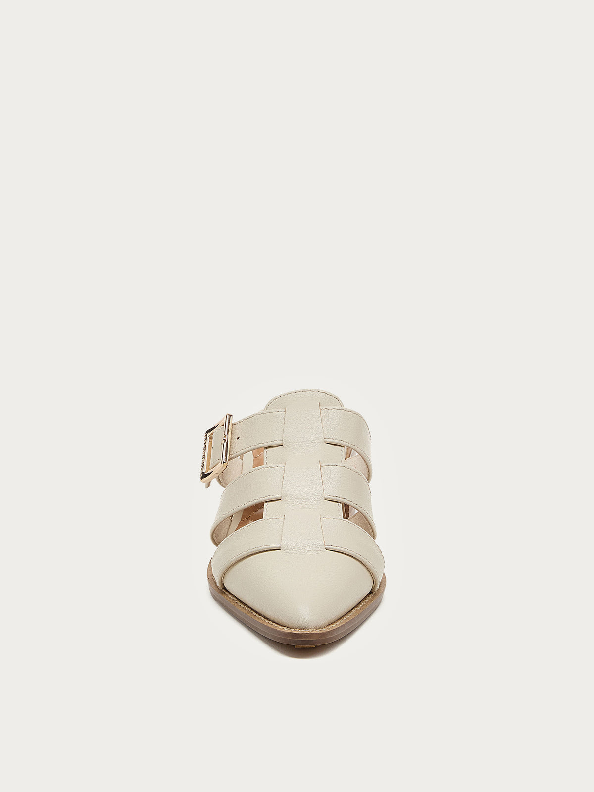 Mitchie Salt Leather Heels
