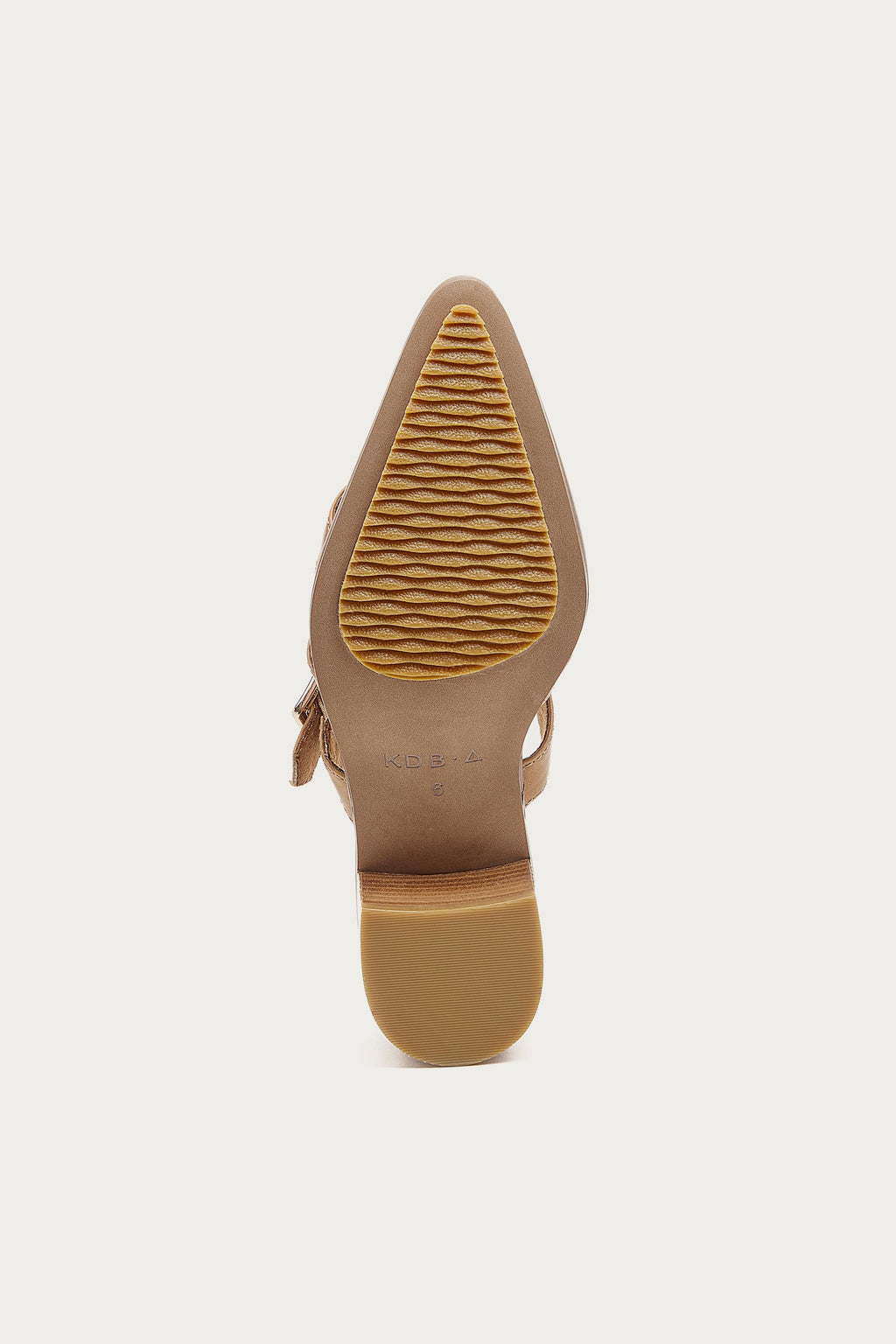 Mitchie Oatmeal Leather Heels