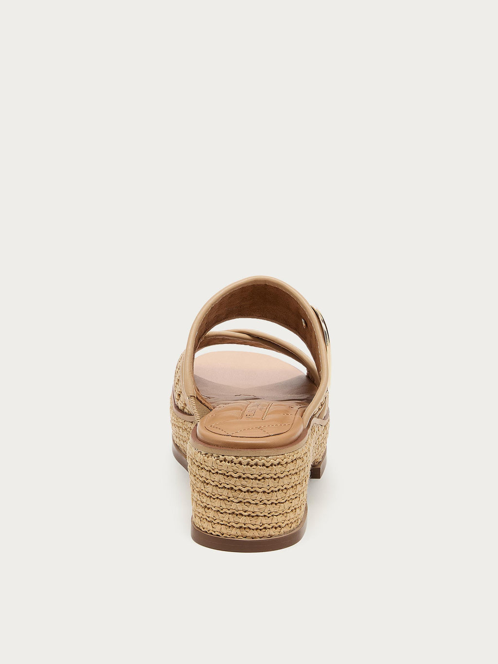 Nina Raffia Wedge Sandals