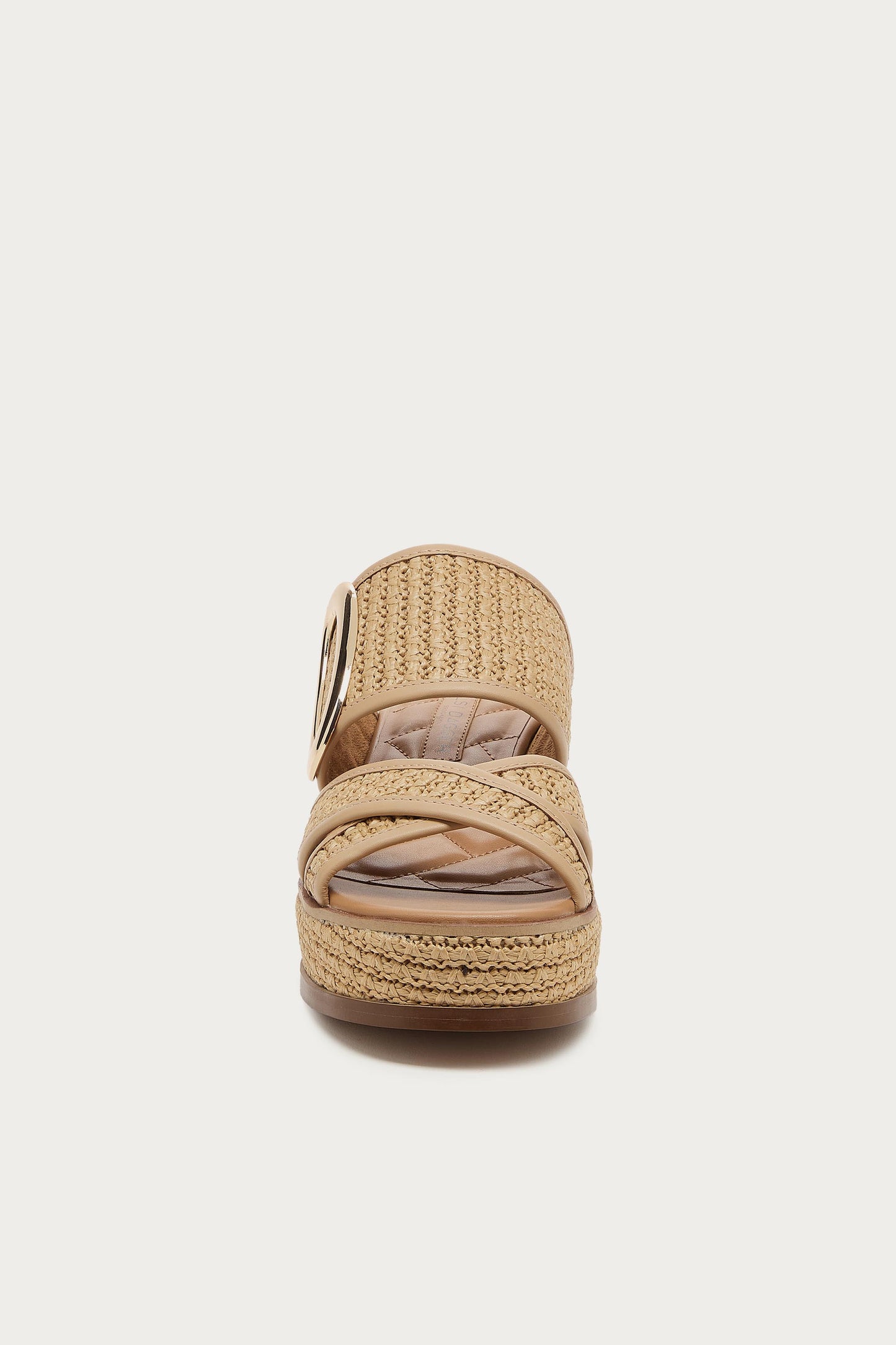 Nina Raffia Wedge Sandals