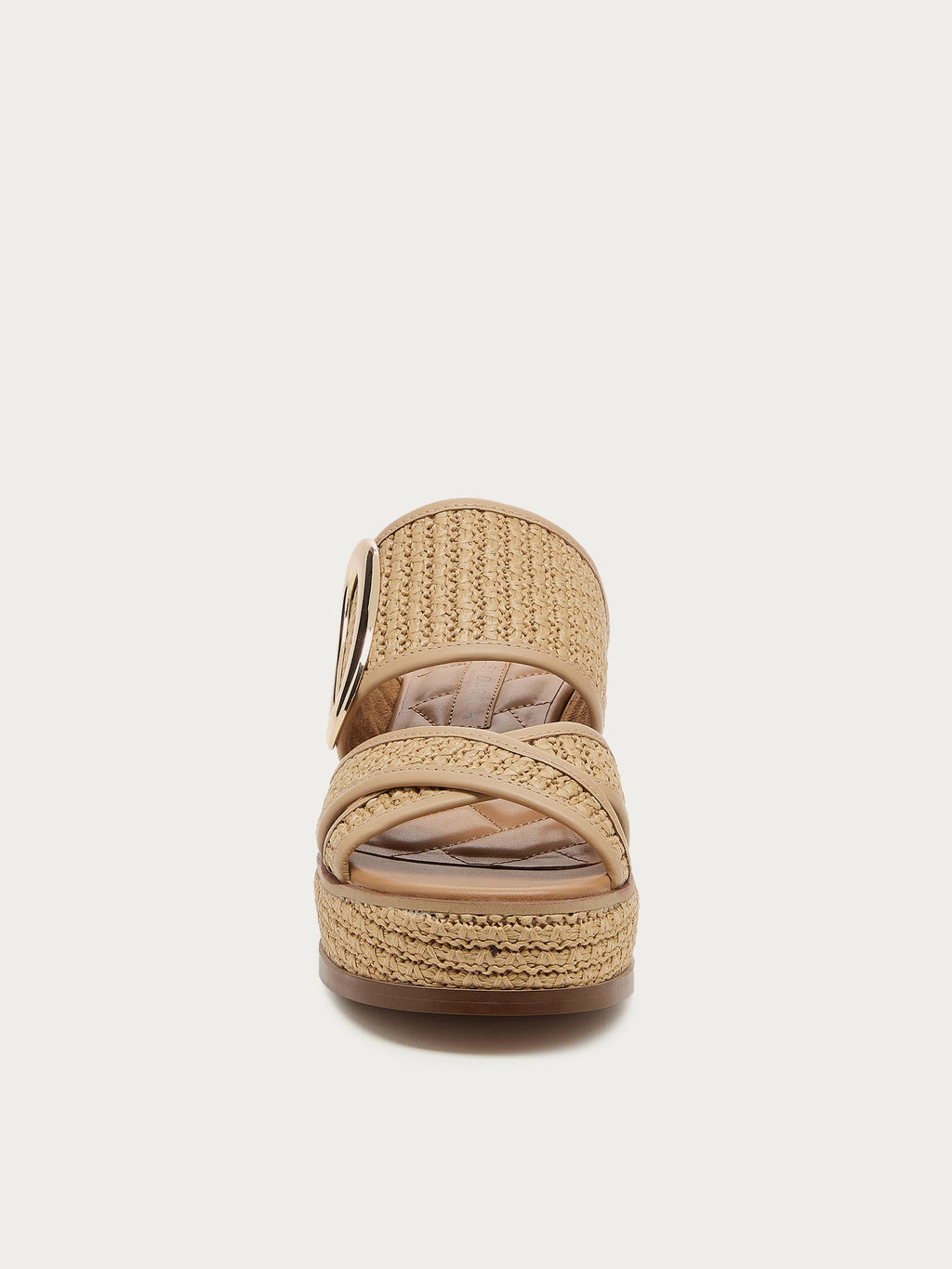 Nina Raffia Wedge Sandals