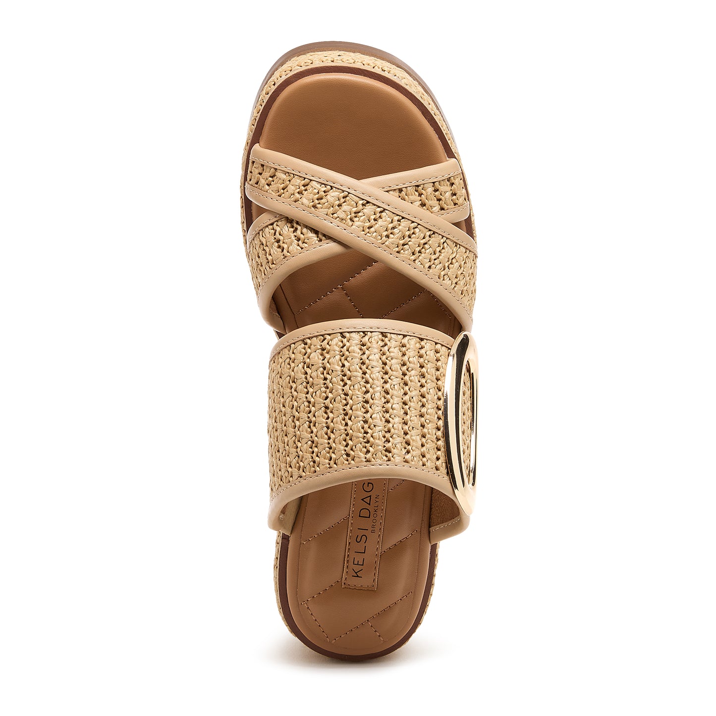 Kelsi Dagger Women's Nina Raffia Wedge Sandals