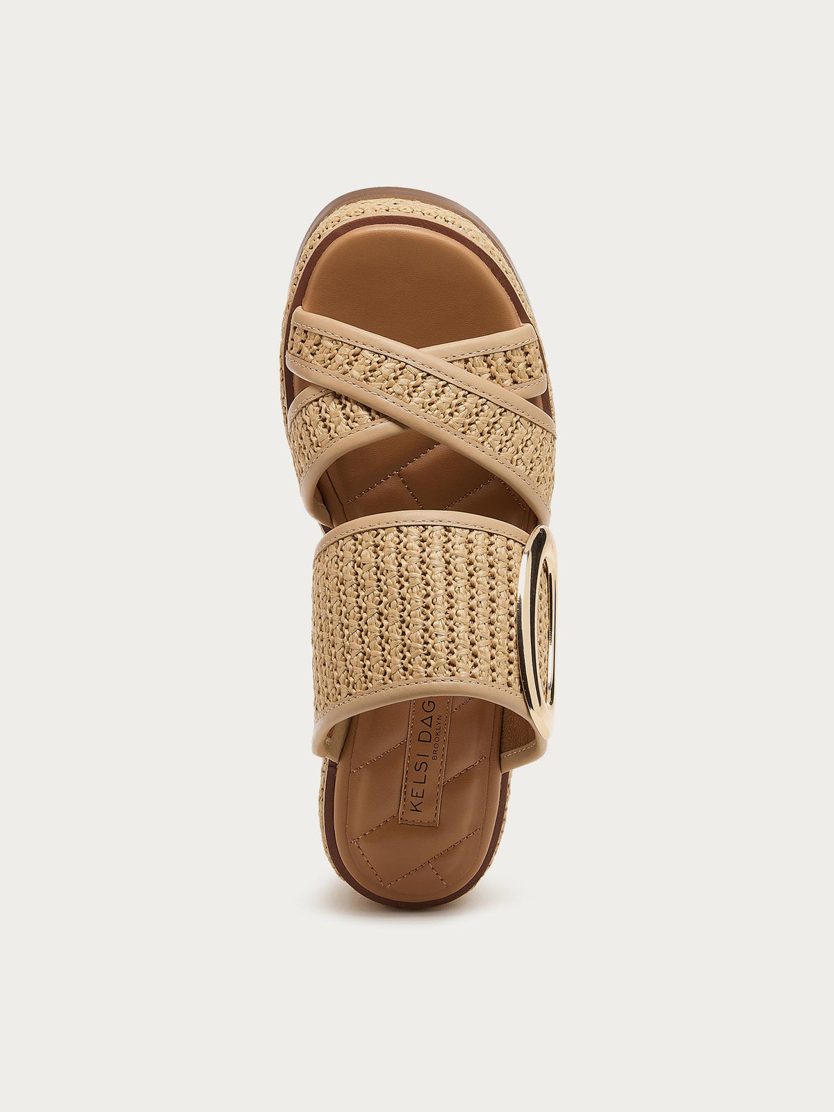 Nina Raffia Wedge Sandals