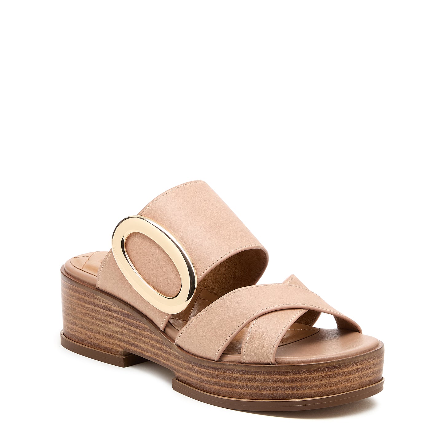 Kelsi Dagger Women's Nina Pink Wedge Sandals