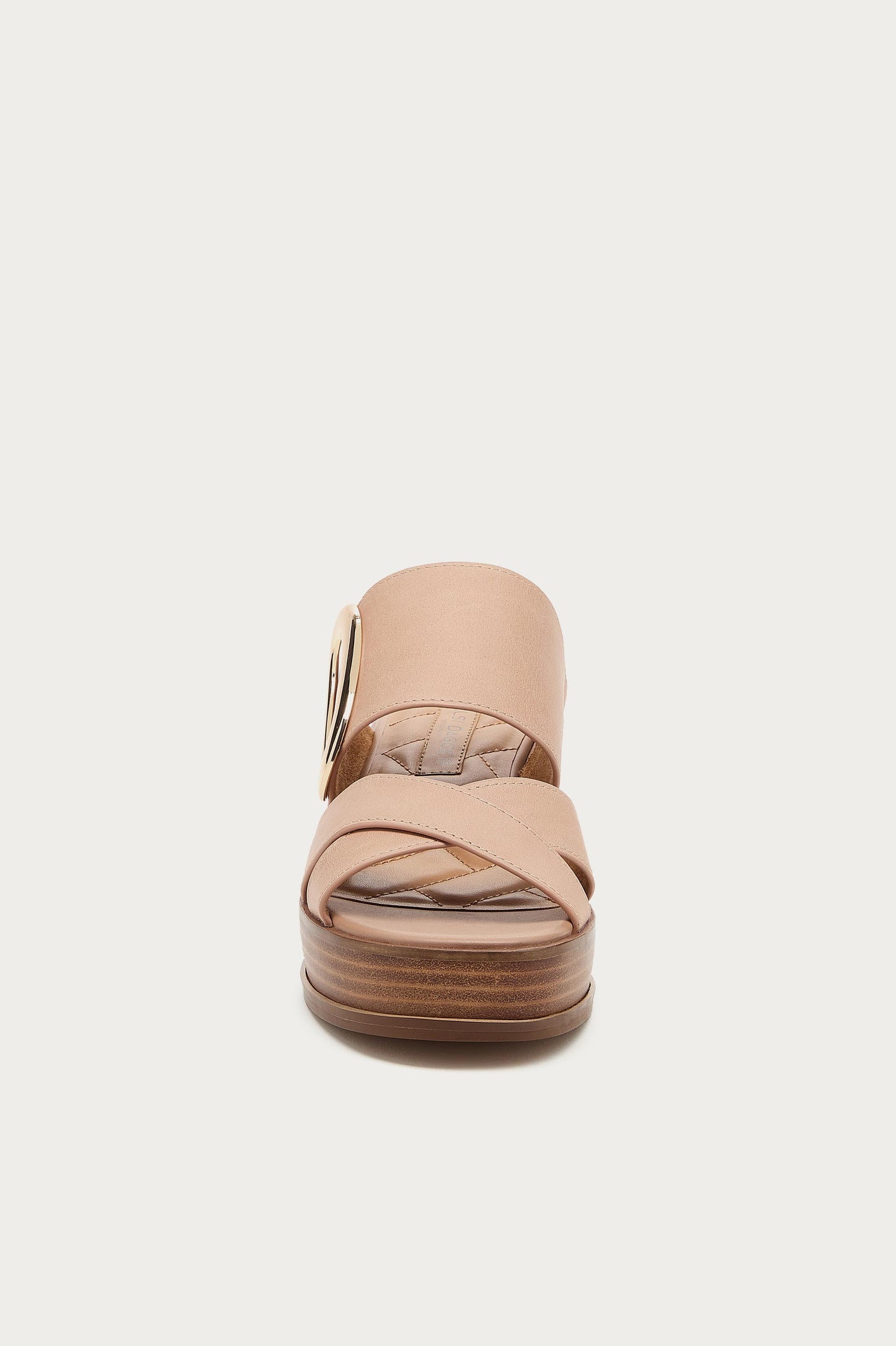 Nina Pink Wedge Sandals