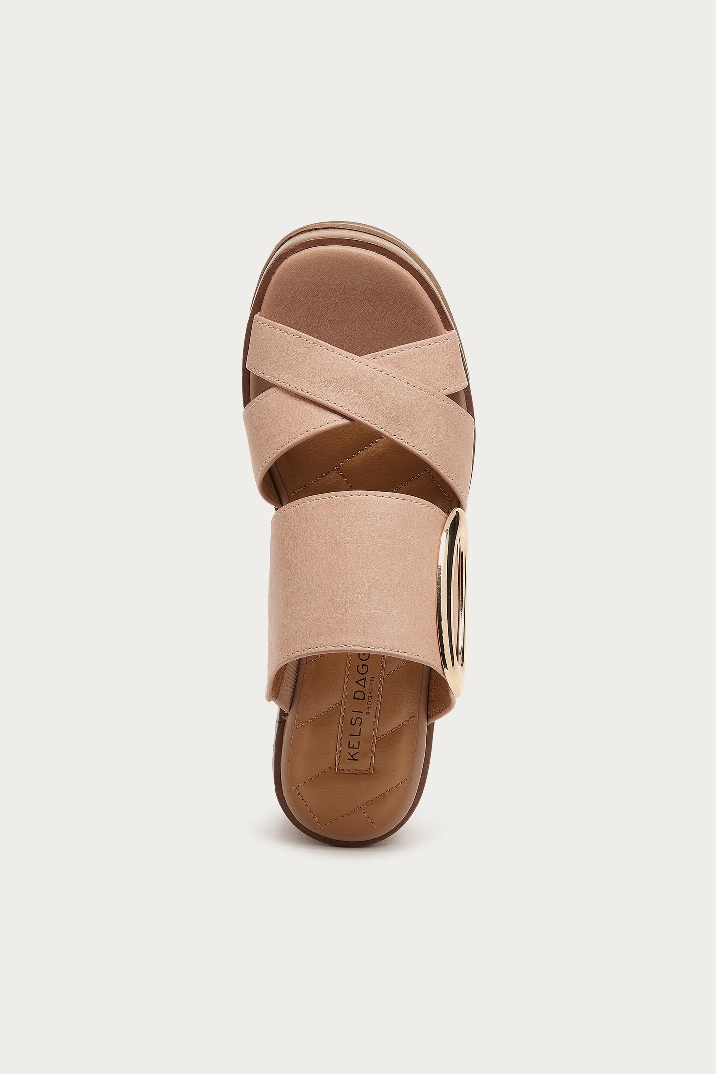 Nina Pink Wedge Sandals
