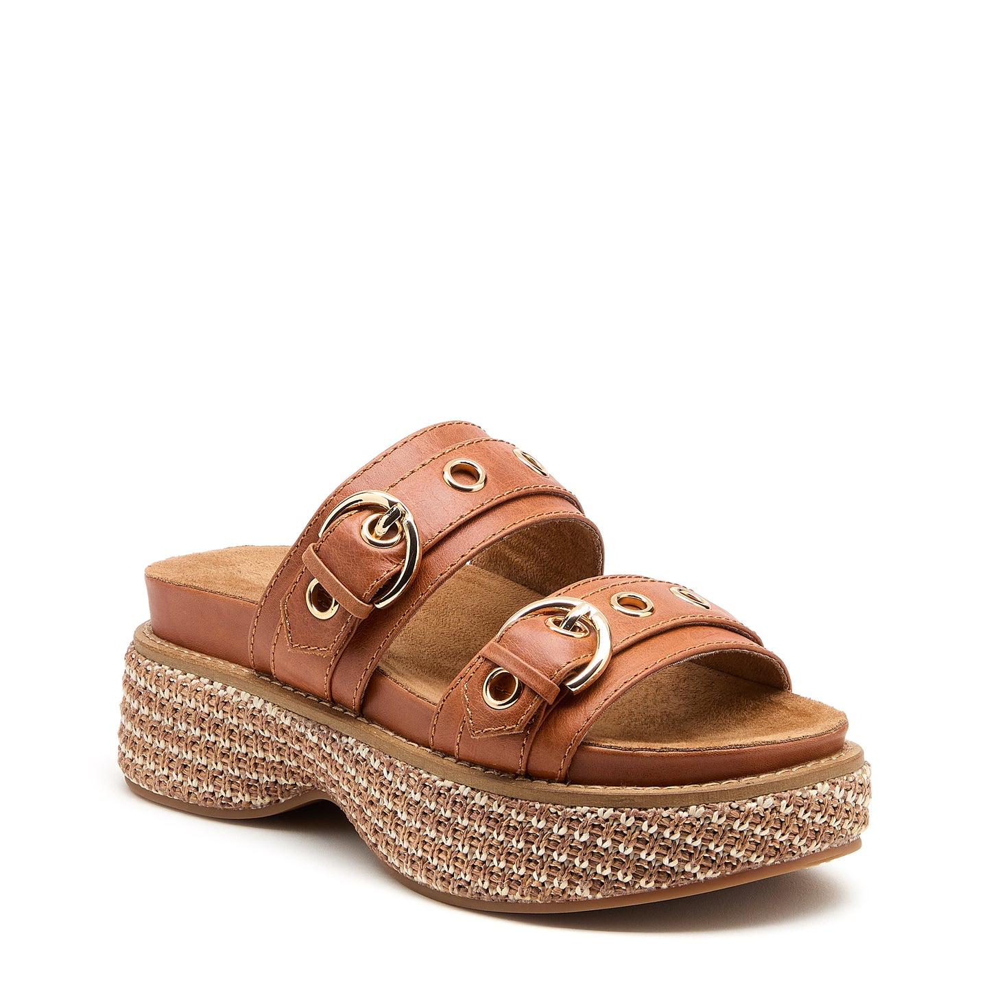 Kelsi Dagger Women's Penny Auburn Platform Sandals