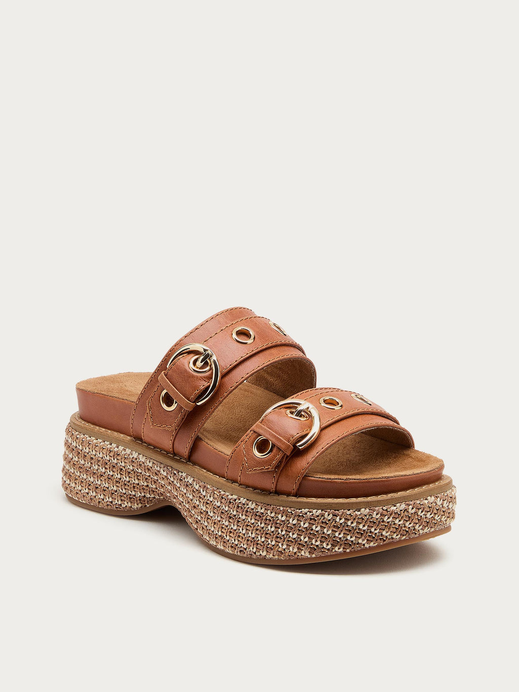Penny Auburn Platform Sandals