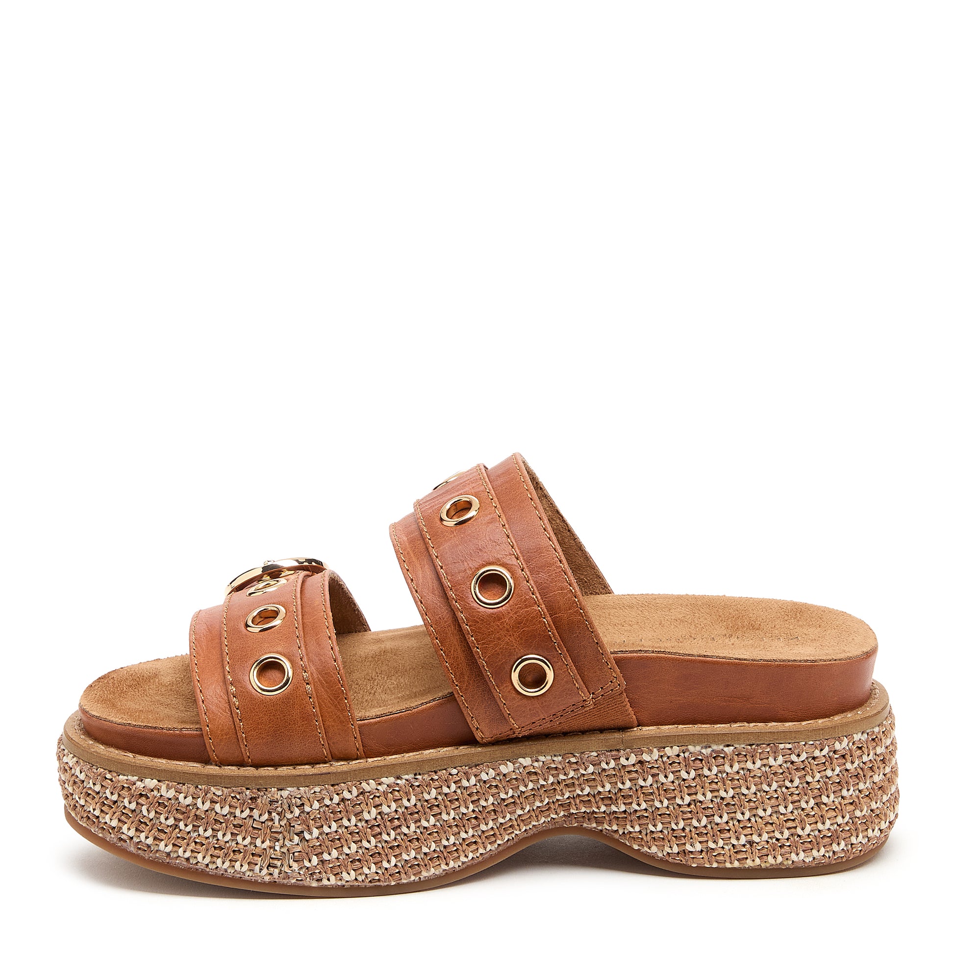 Kelsi Dagger Women's Penny Auburn Platform Sandals