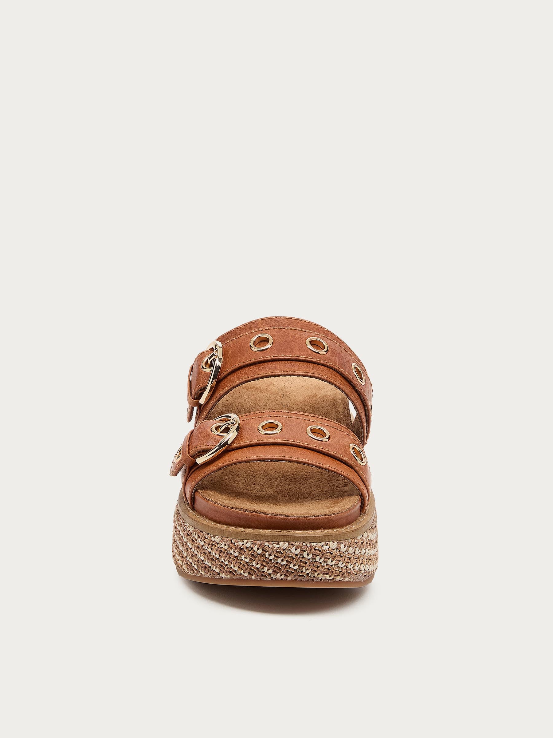 Penny Auburn Platform Sandals