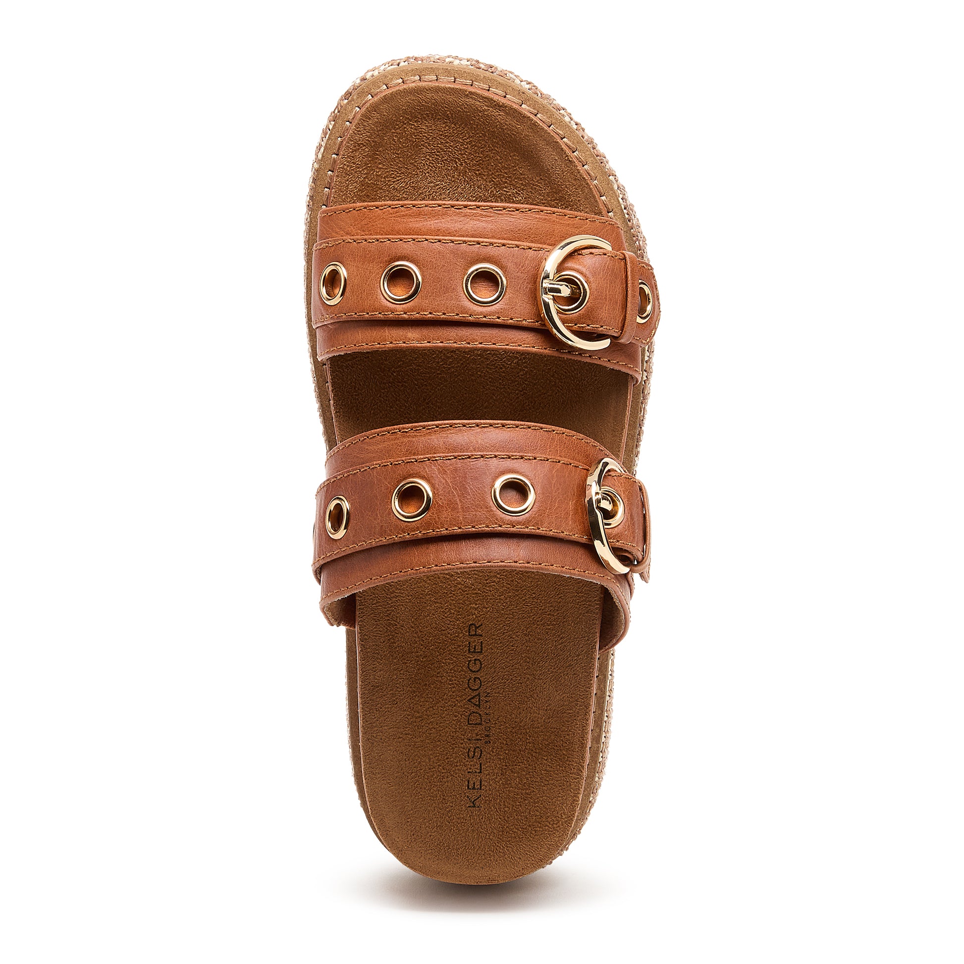 Kelsi Dagger Women's Penny Auburn Platform Sandals