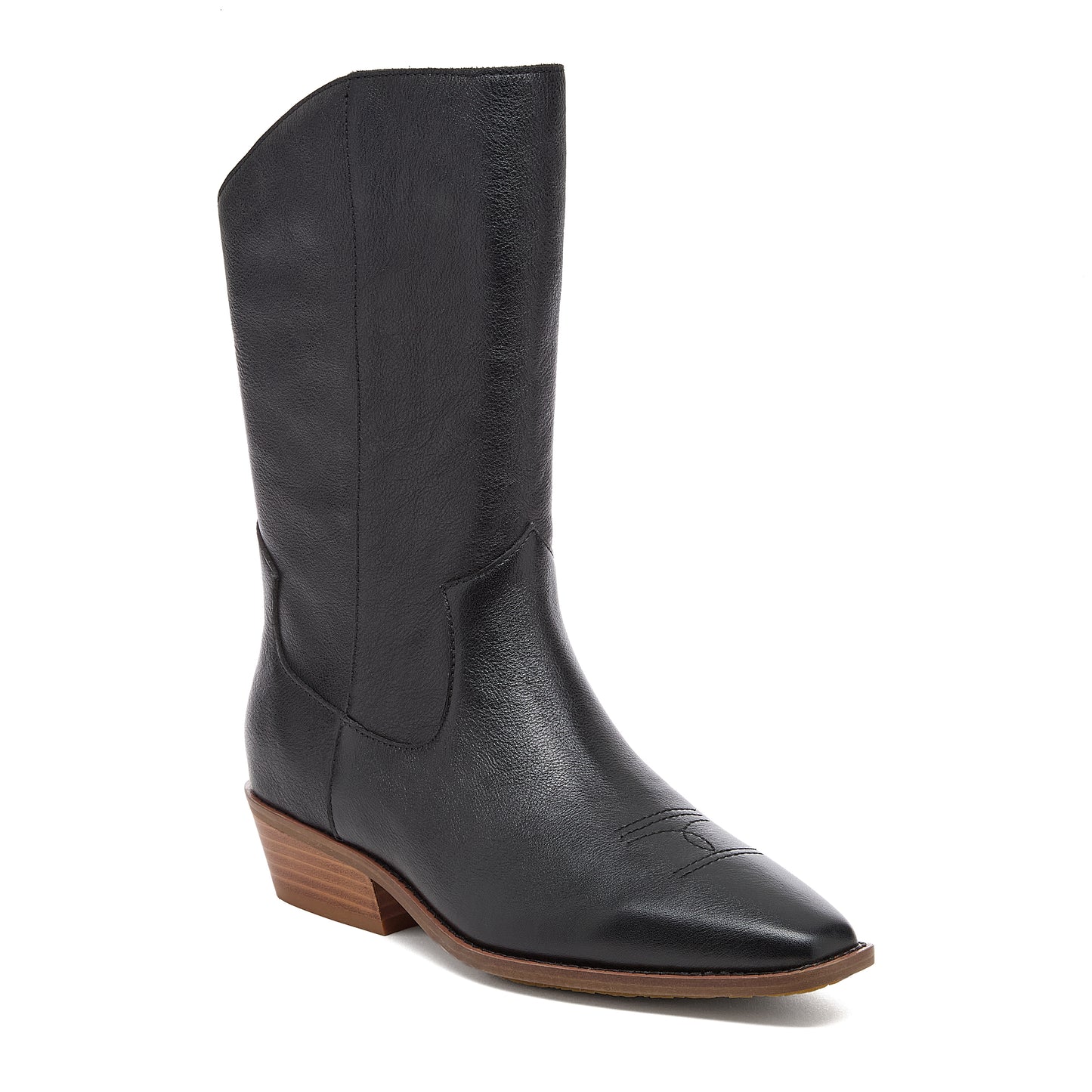 Piper Black Leather Boot