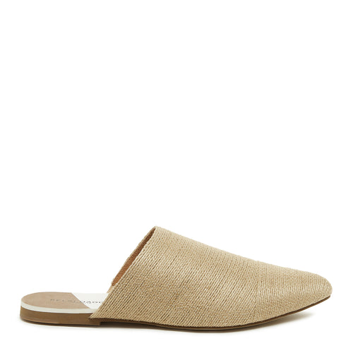 Pointy Natural Jute Mules