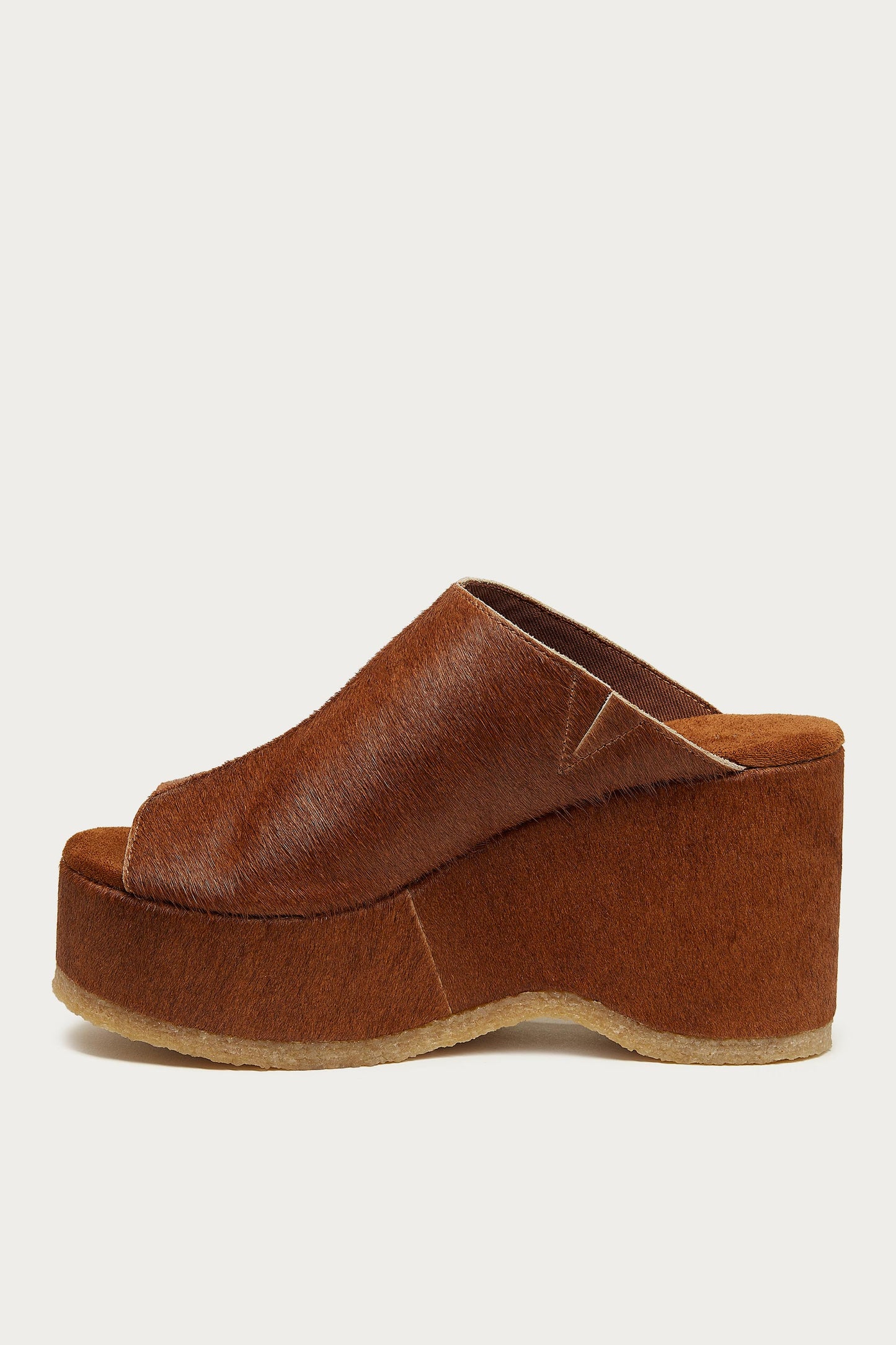 Rowan Hickory Platform Sandals
