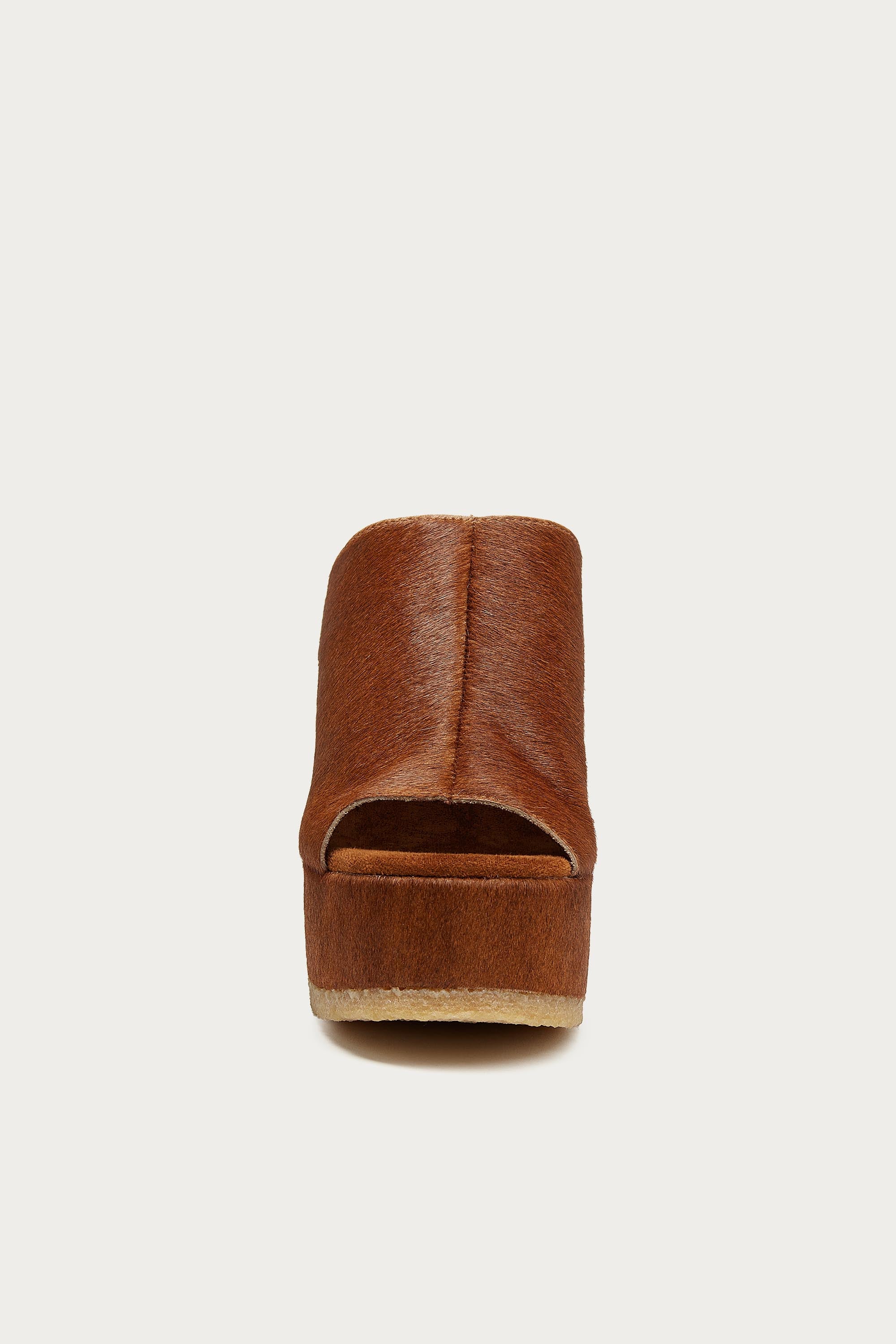 Rowan Hickory Platform Sandals