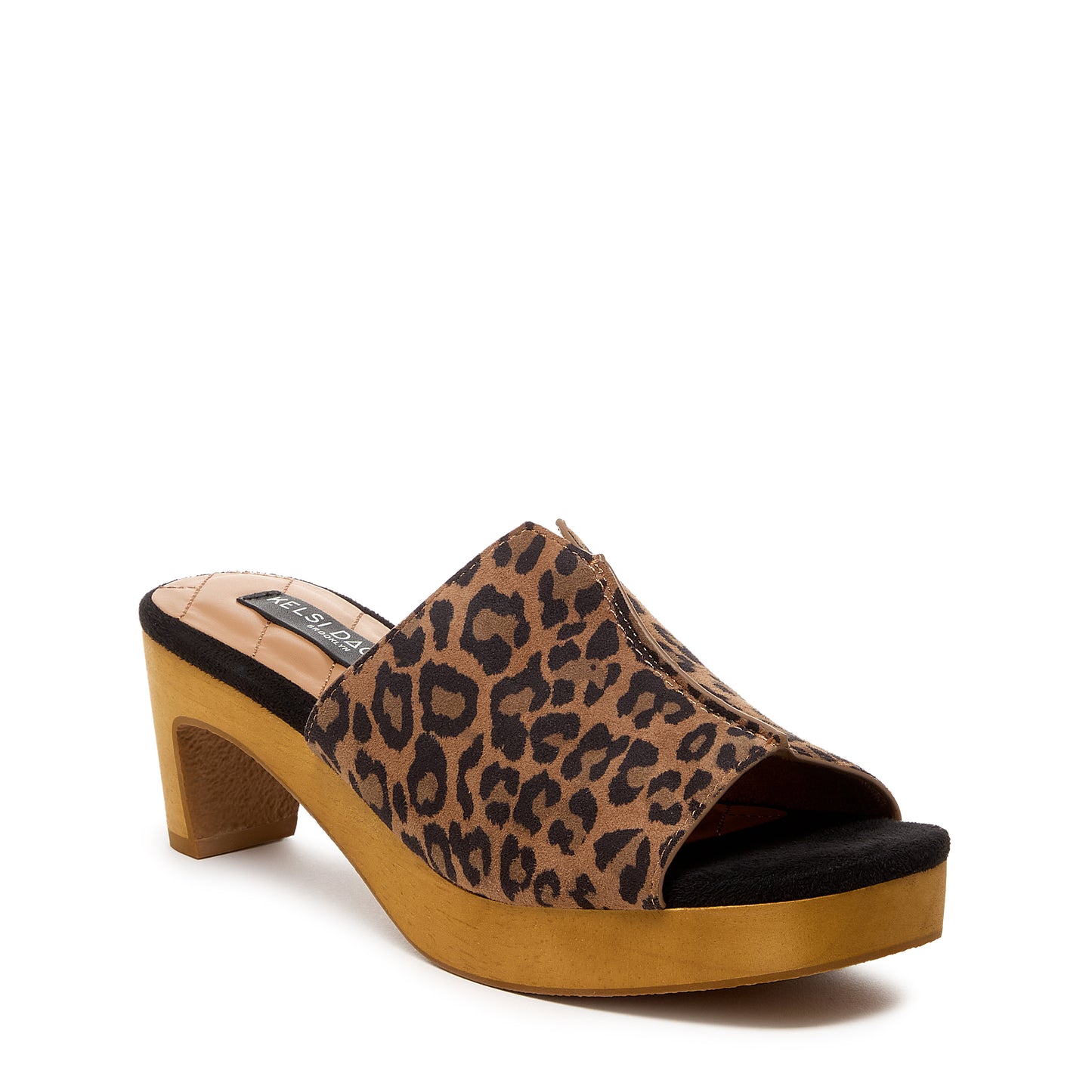 Kelsi Dagger Women's Ryan Platform Slide Sandals Leopard