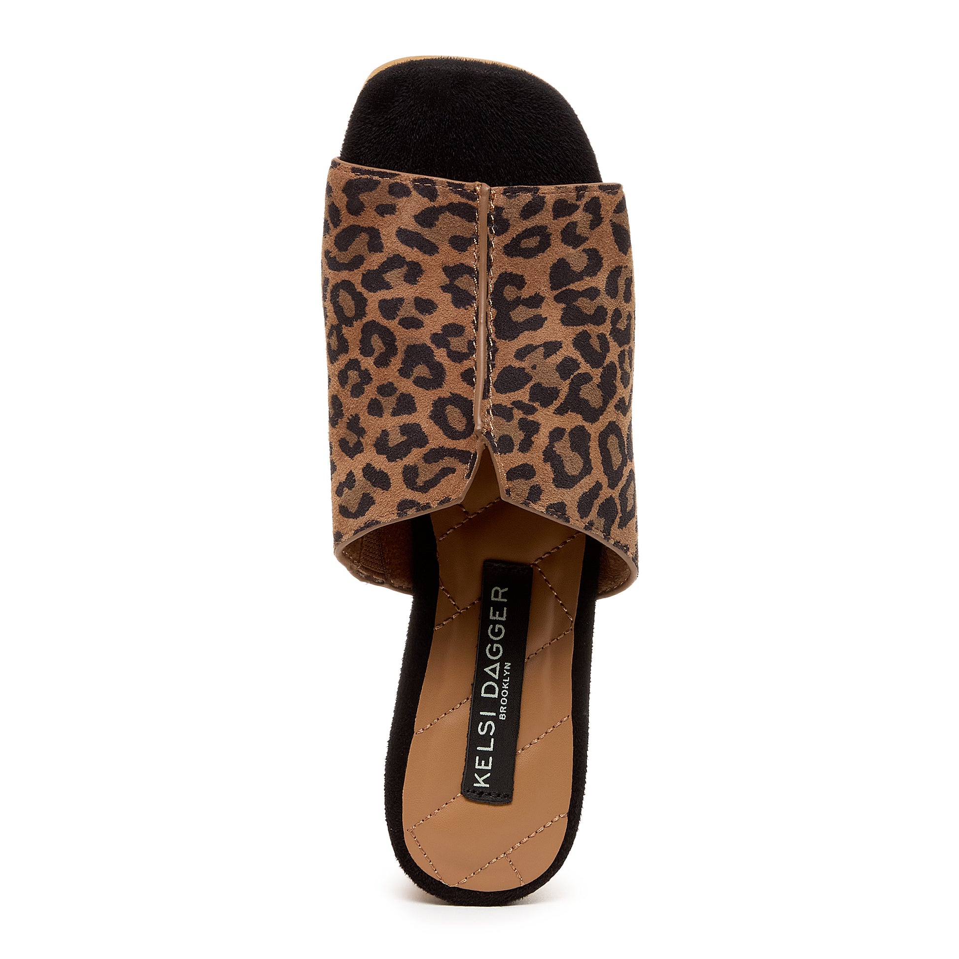 Kelsi Dagger Women's Ryan Platform Slide Sandals Leopard