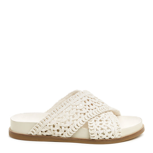 Sailor Shell Crochet Sandals | Women's platform footbed sandal | Kelsi Dagger Brooklyn