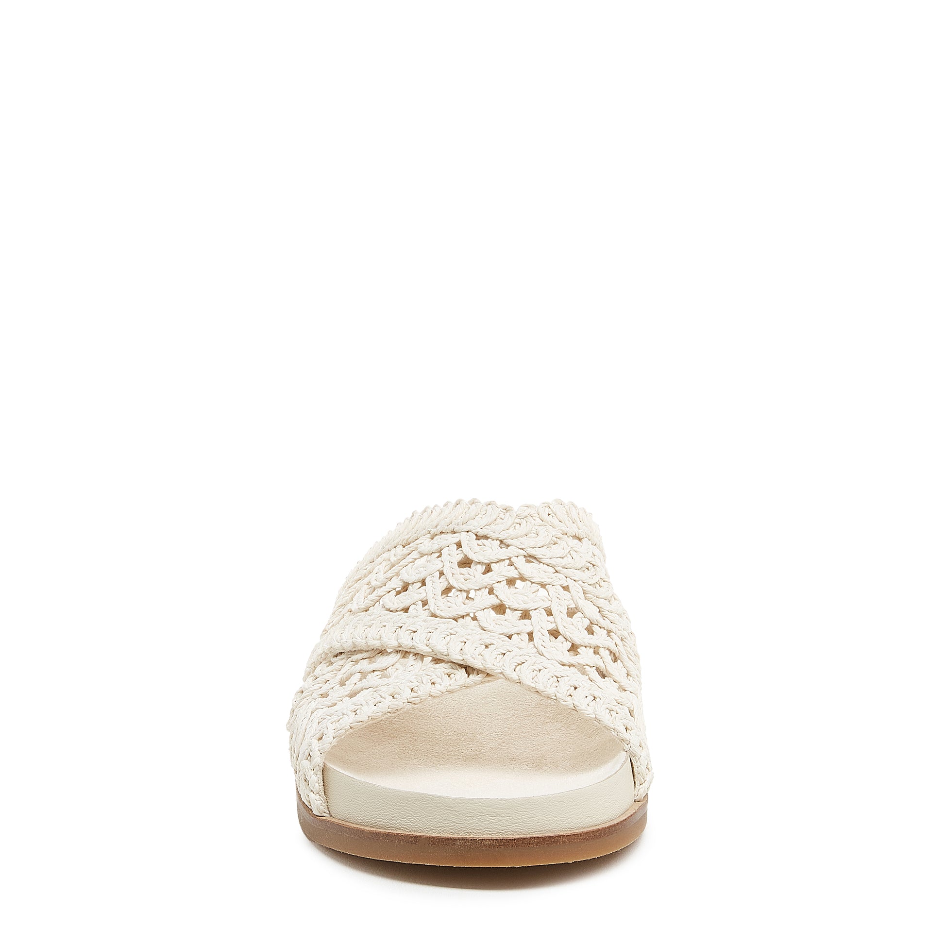 sailor shell crochet sandals, interior comfort lining detail, Kelsi Dagger Brooklyn