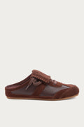 Scotty Brown Lace-up Sneaker Mule