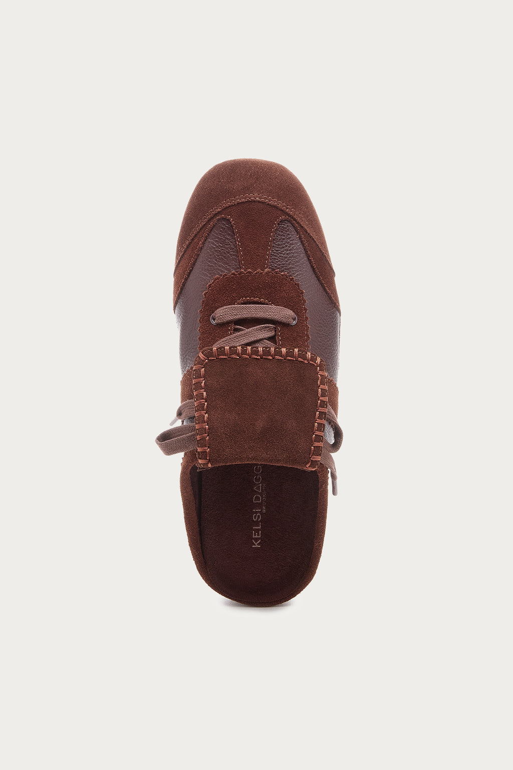 Scotty Brown Lace-up Sneaker Mule