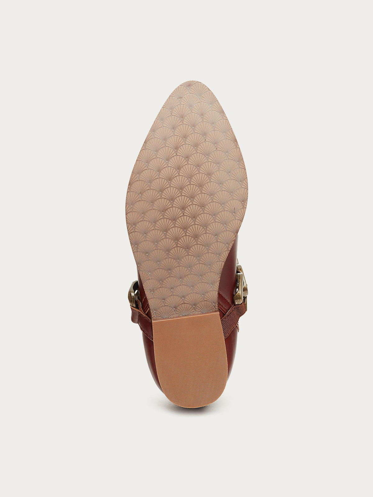 Slow Coffee Leather Bootie